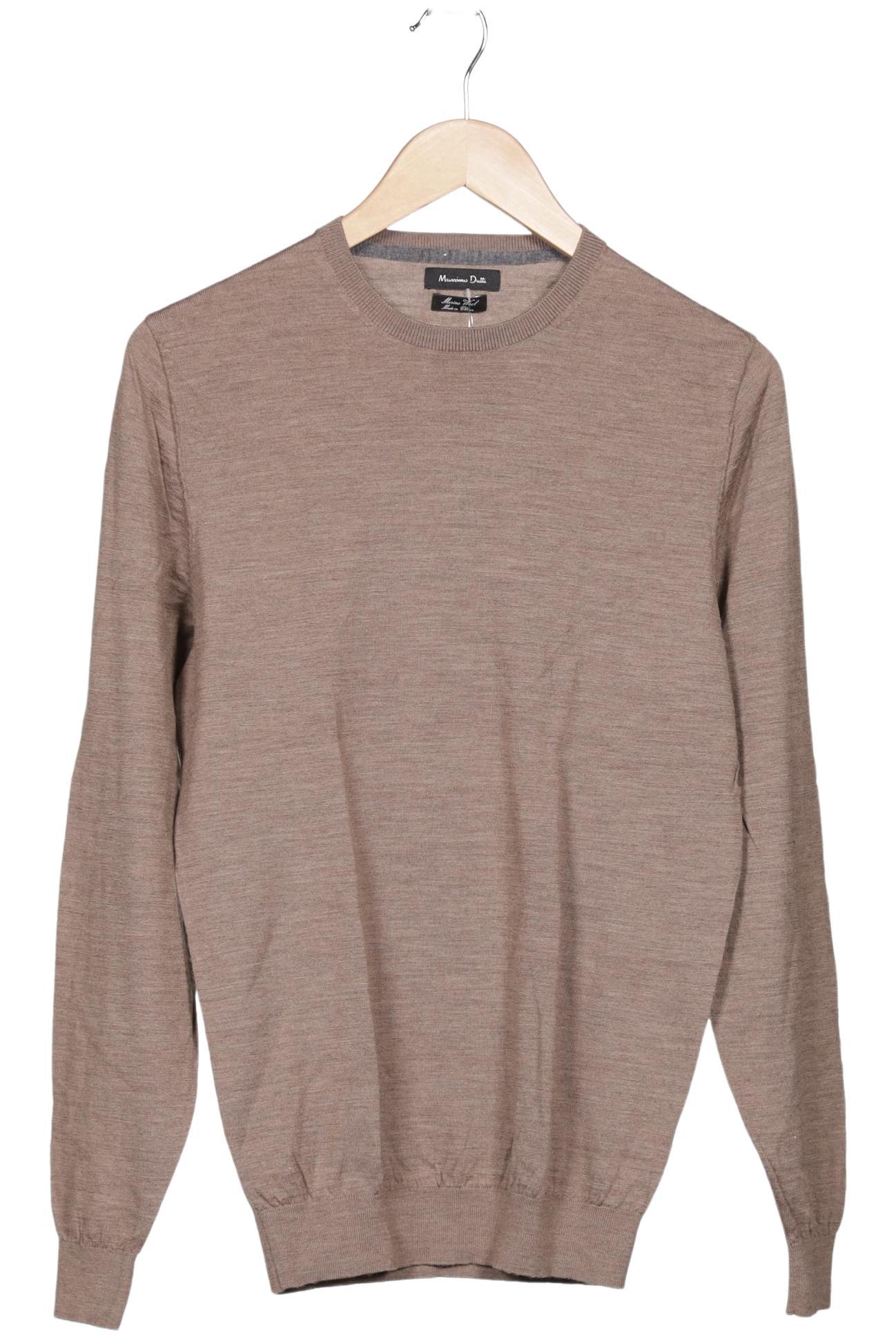 

Massimo Dutti Herren Pullover, beige, Gr. 52