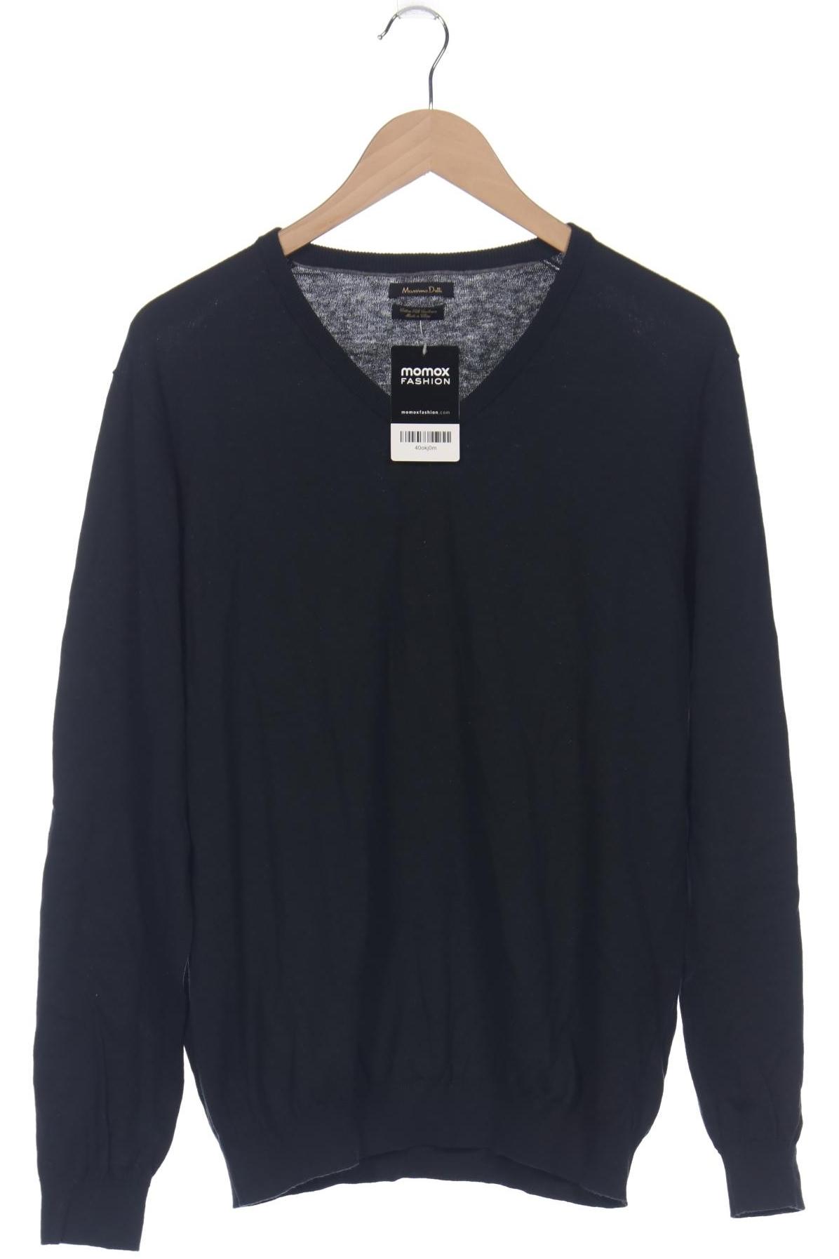 

Massimo Dutti Herren Pullover, türkis, Gr. 52