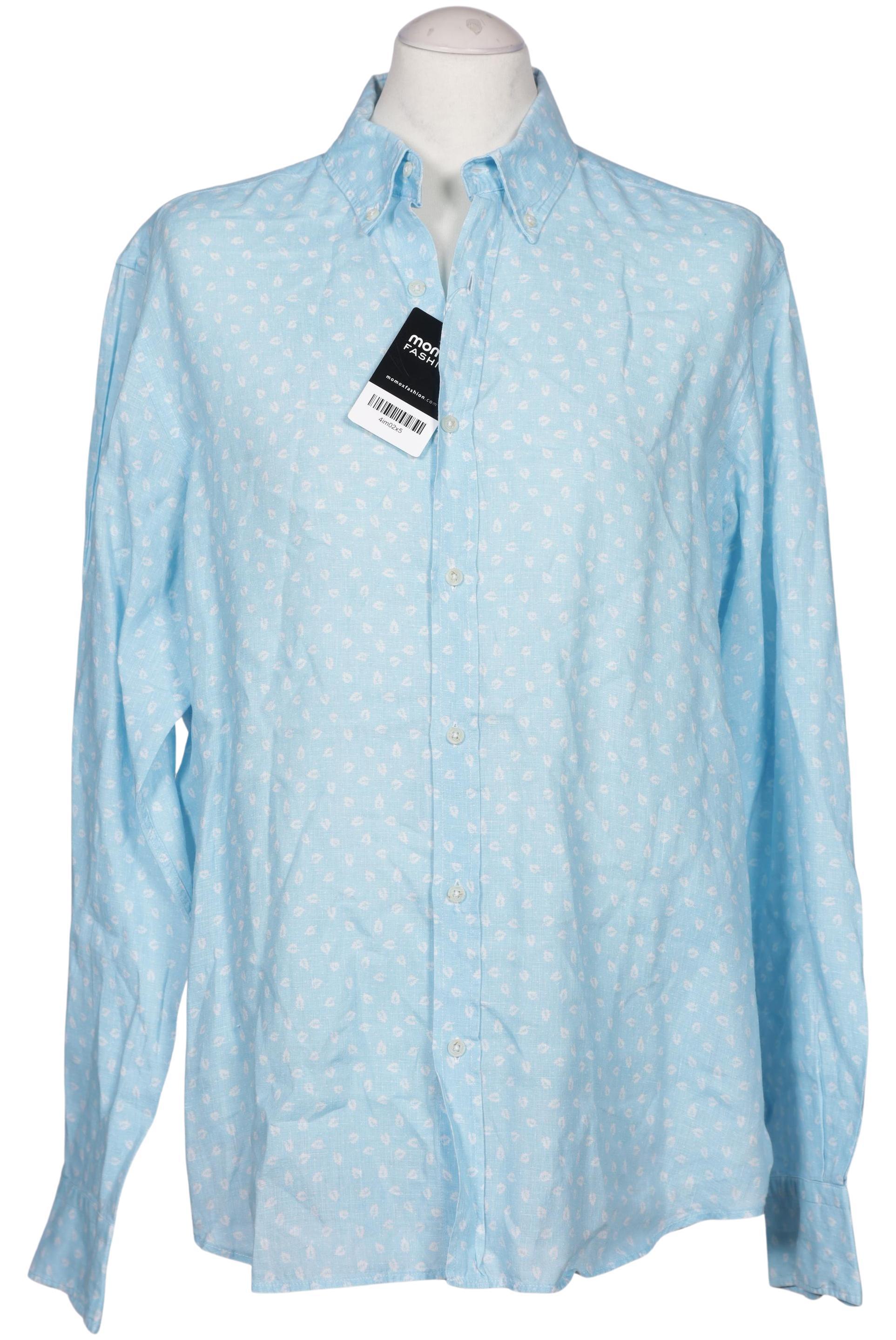 

Massimo Dutti Herren Hemd, hellblau, Gr. 52