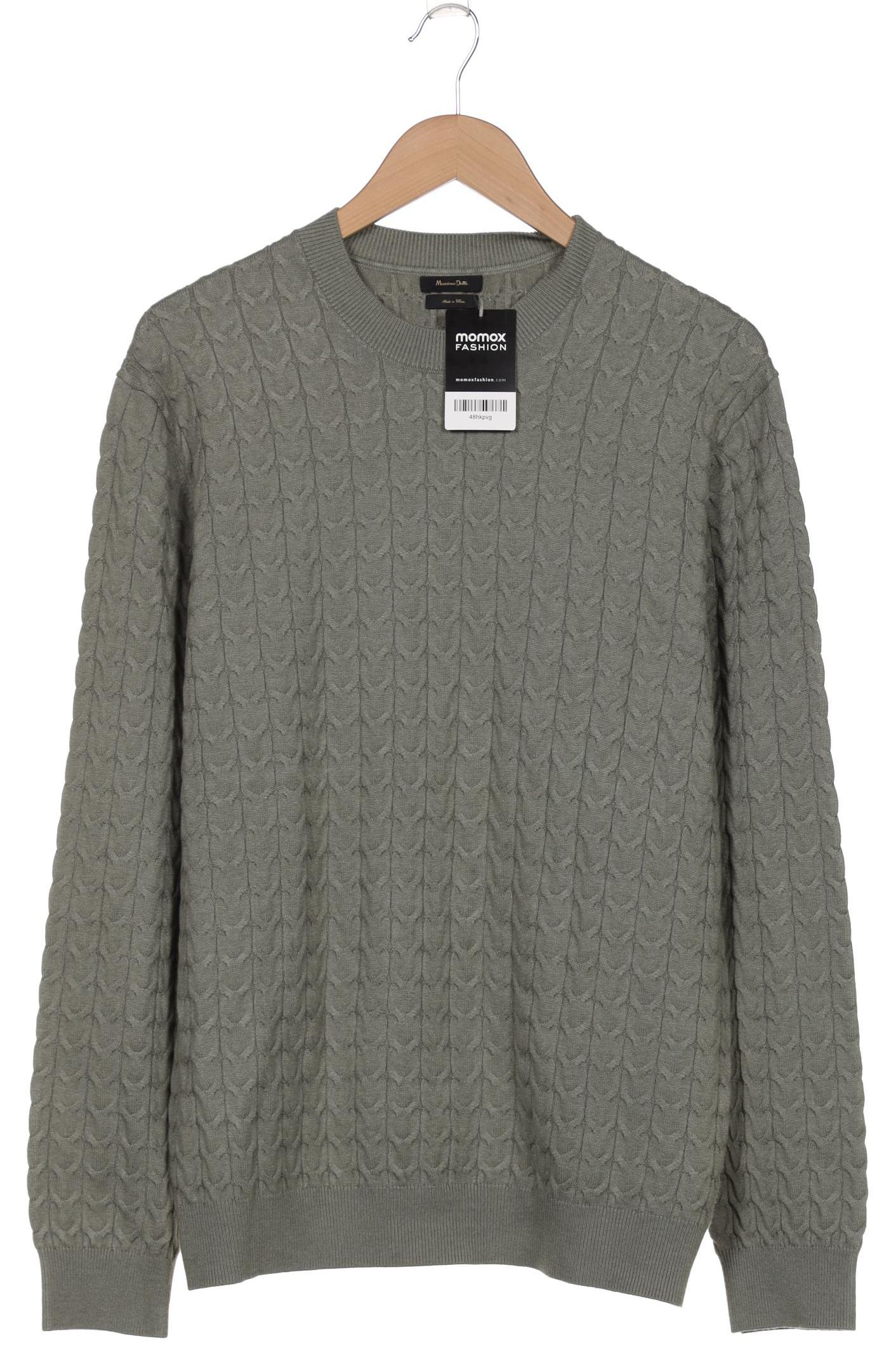 

Massimo Dutti Herren Pullover, türkis, Gr. 54