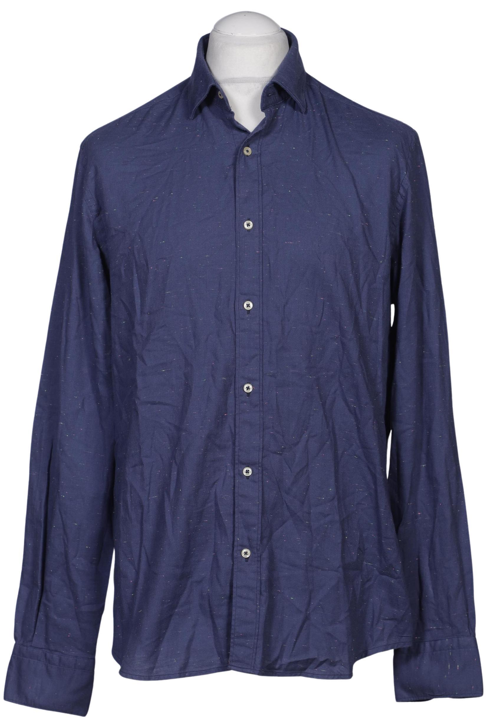 

Massimo Dutti Herren Hemd, marineblau, Gr. 52