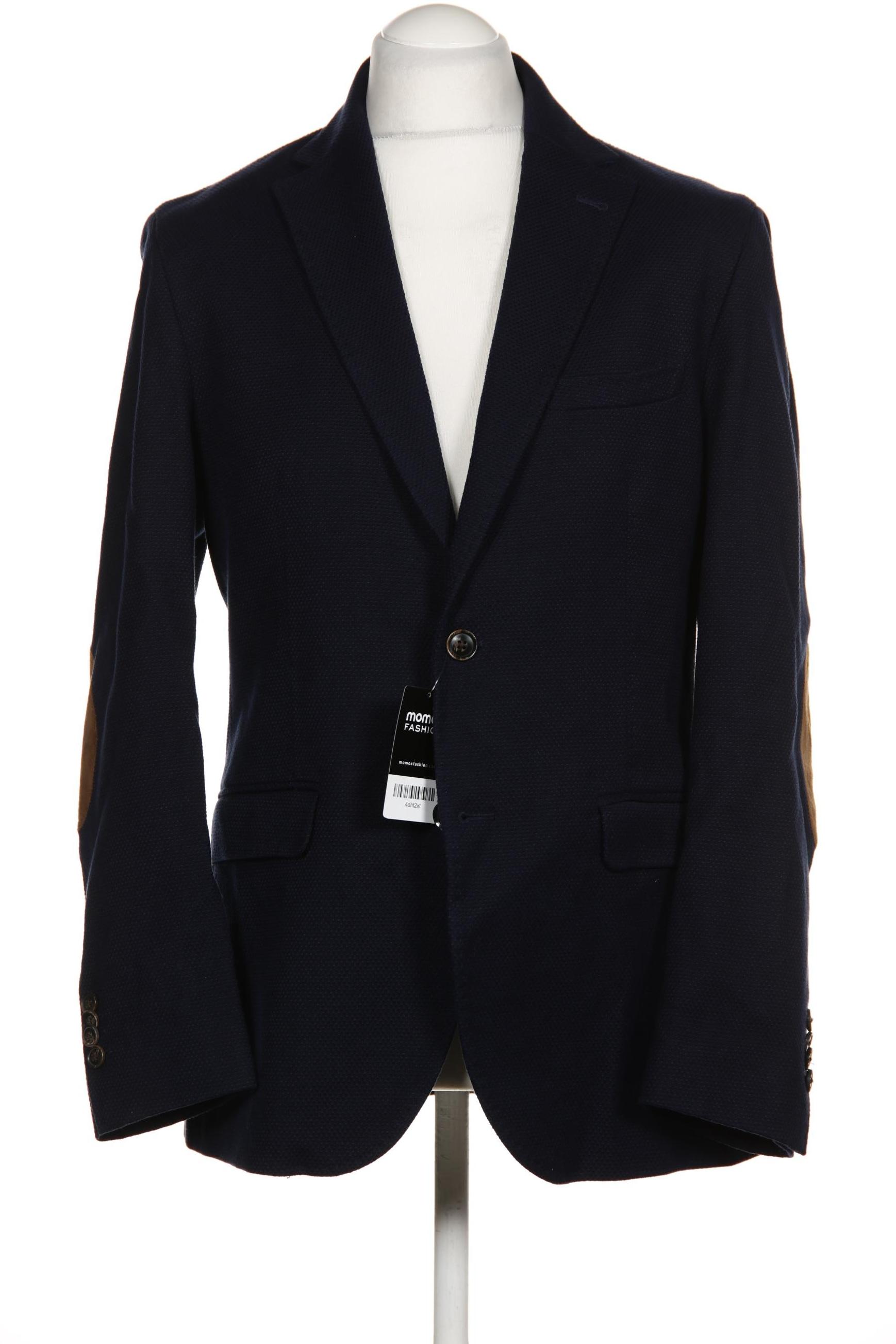 

Massimo Dutti Herren Sakko, marineblau, Gr. 52