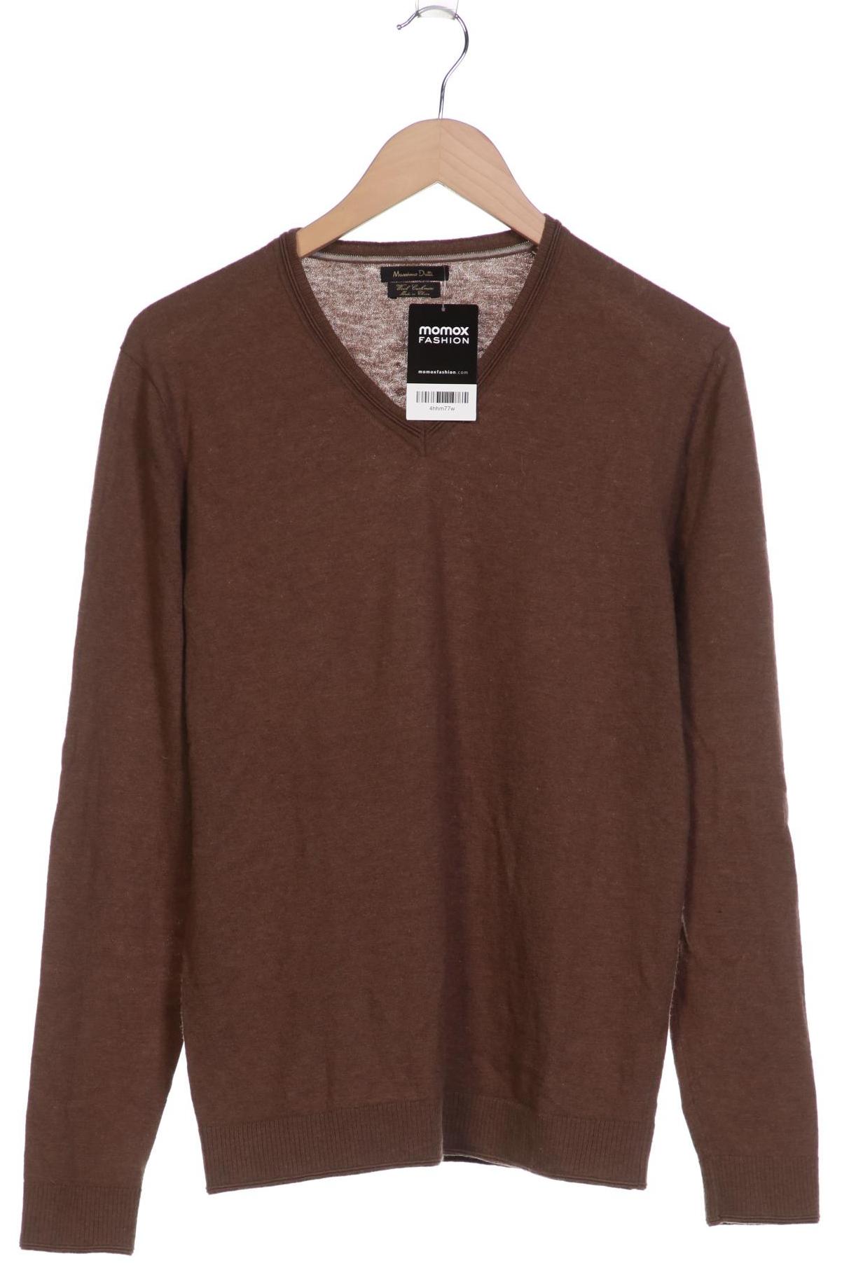 

Massimo Dutti Herren Pullover, braun, Gr. 48
