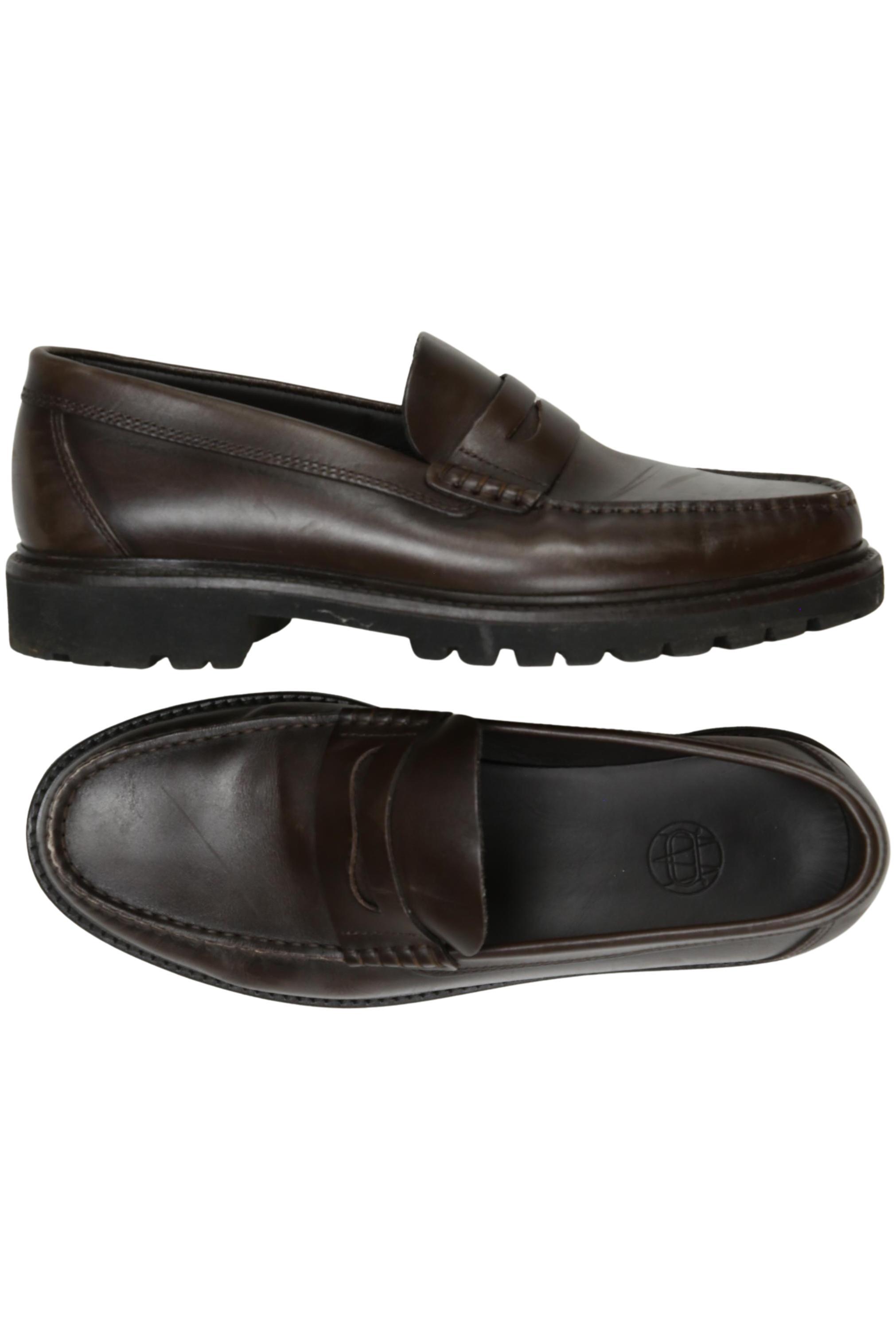 

Massimo Dutti Herren Halbschuh, braun, Gr. 41