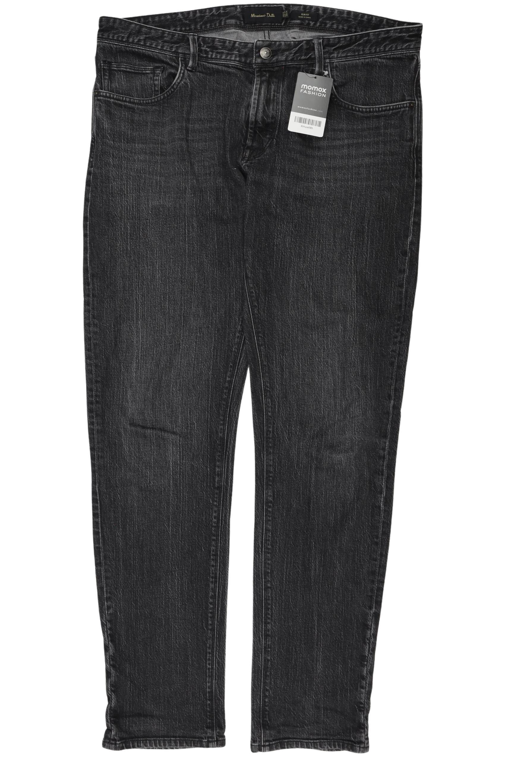 

Massimo Dutti Herren Jeans, grau, Gr. 44