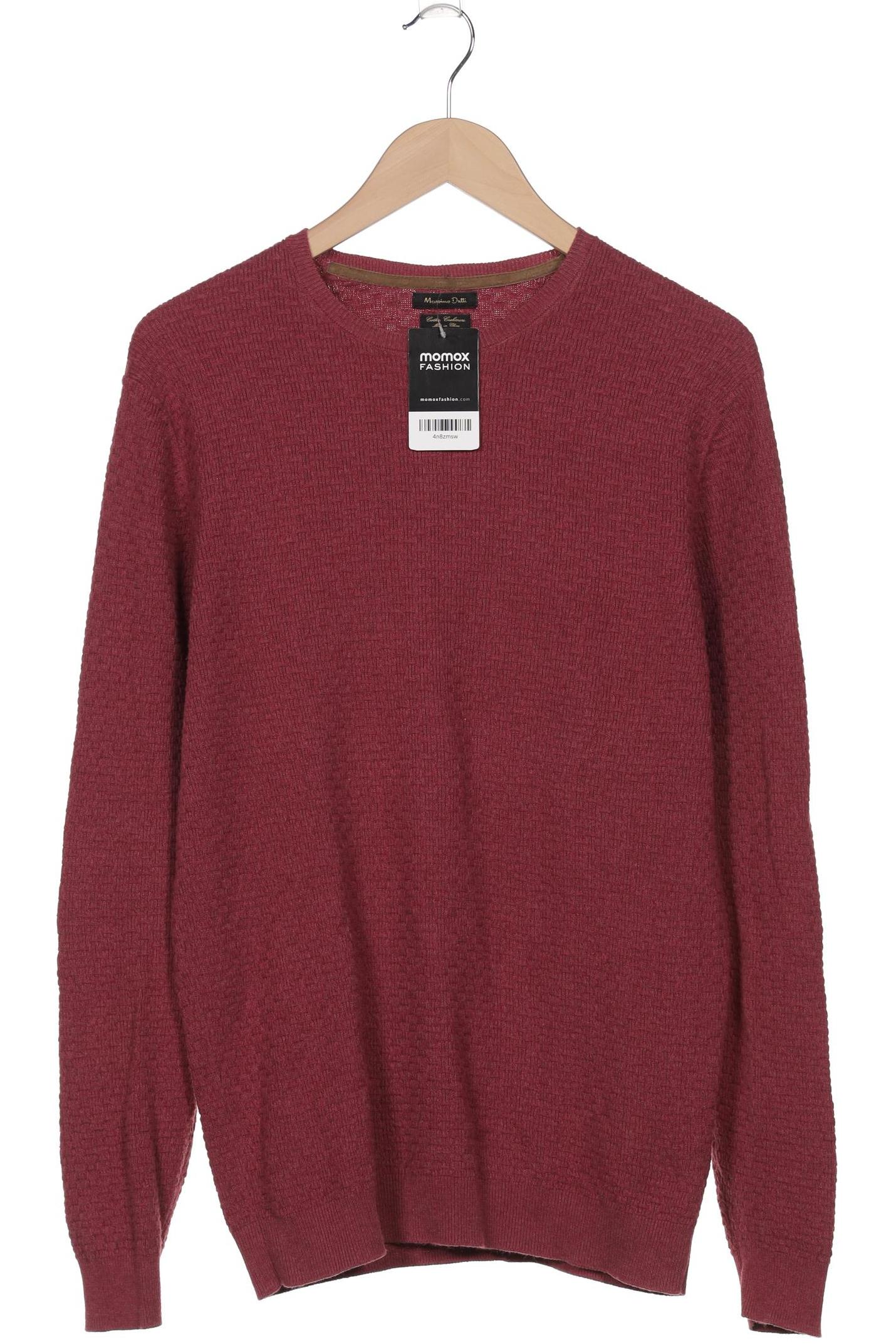 

Massimo Dutti Herren Pullover, pink, Gr. 54