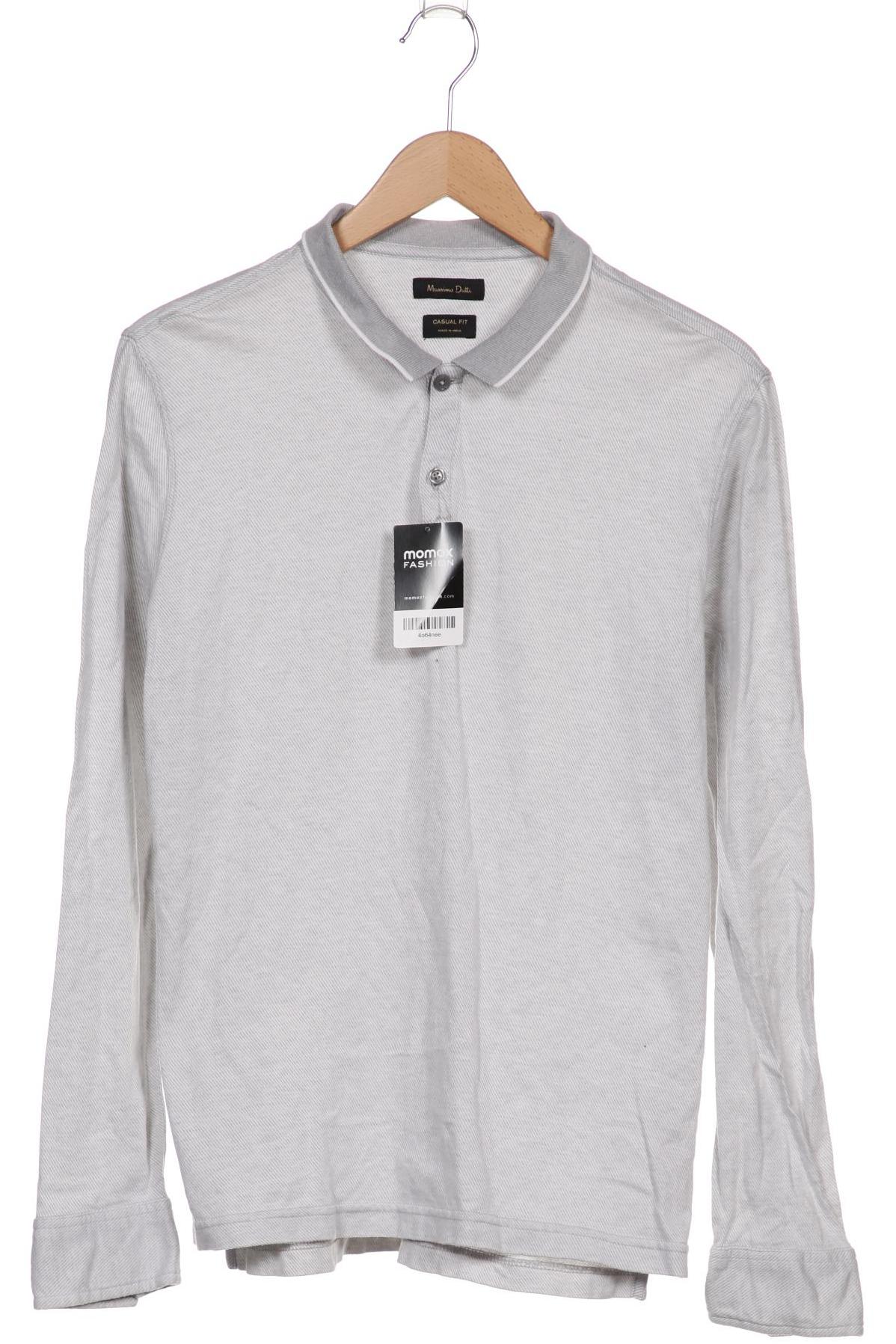 

Massimo Dutti Herren Poloshirt, grau