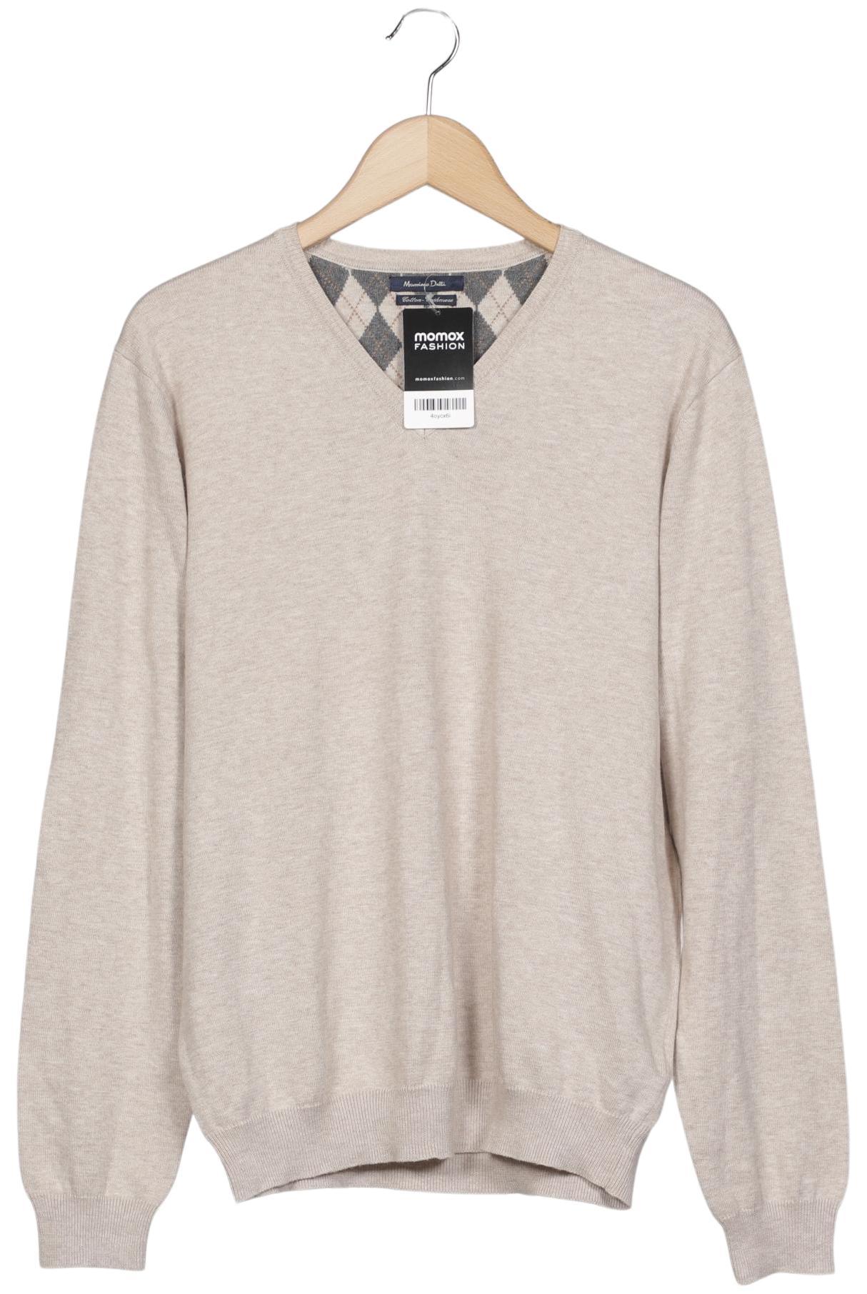 

Massimo Dutti Herren Pullover, beige, Gr. 52