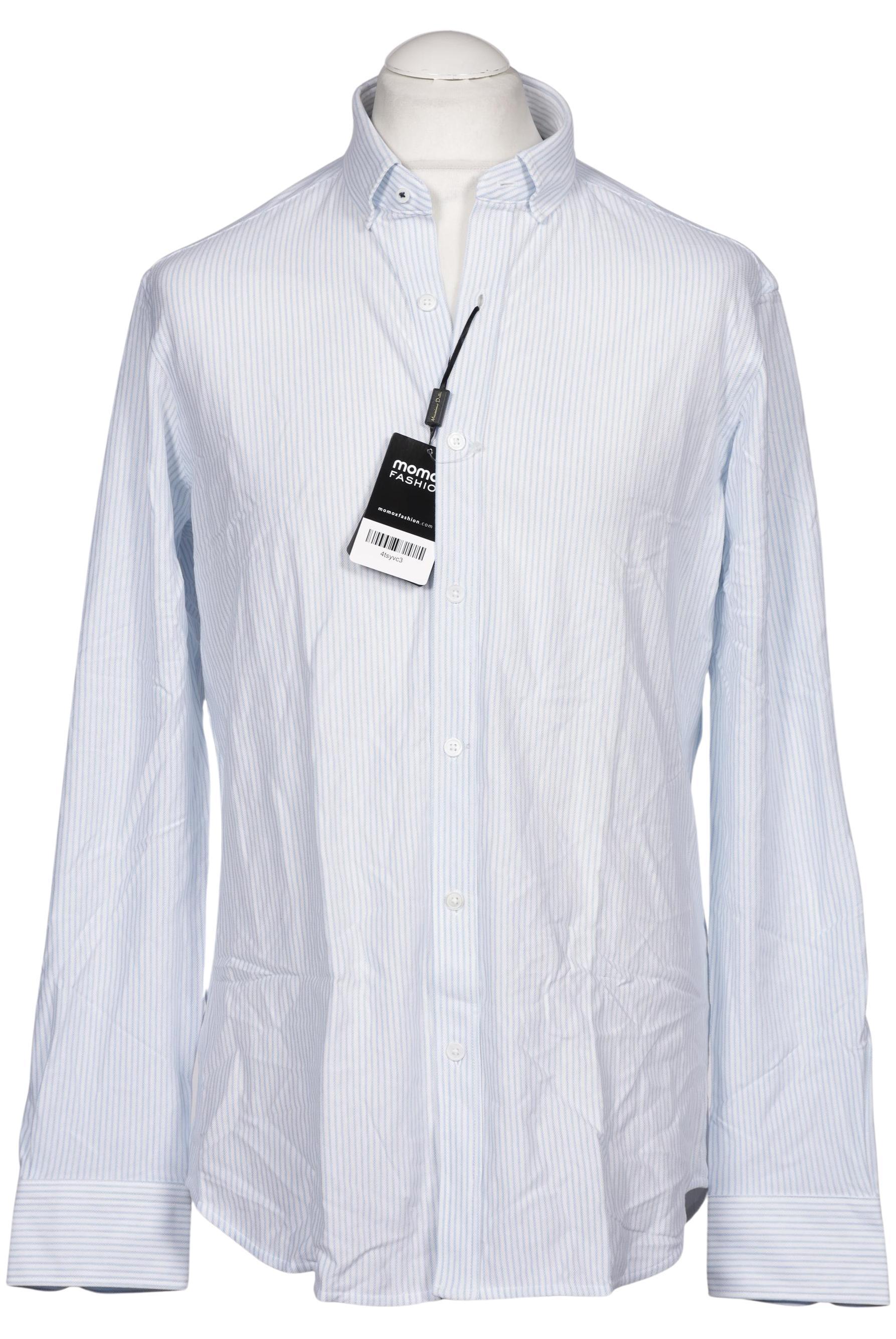 

Massimo Dutti Herren Hemd, hellblau, Gr. 52