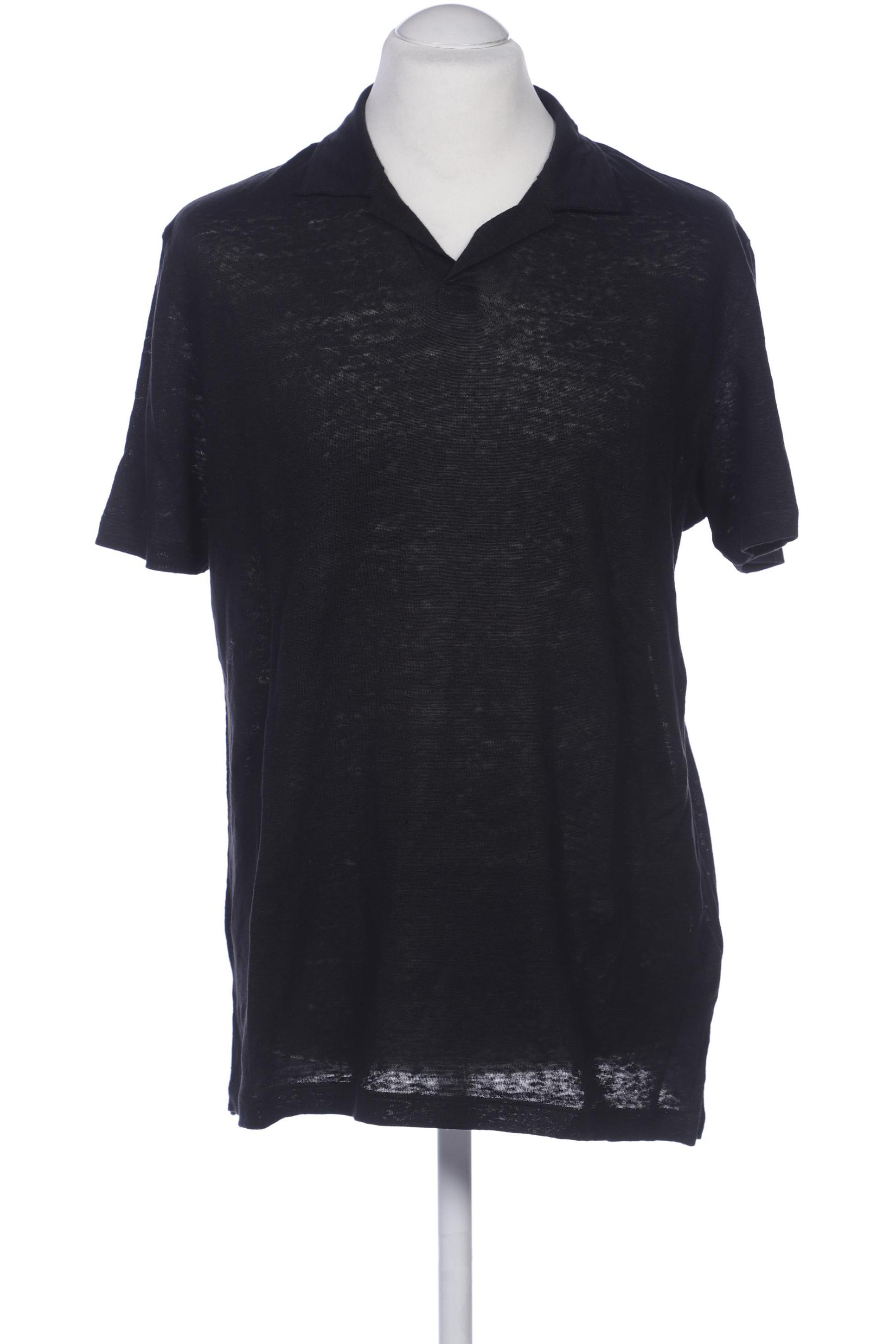 

Massimo Dutti Herren Poloshirt, schwarz, Gr. 52