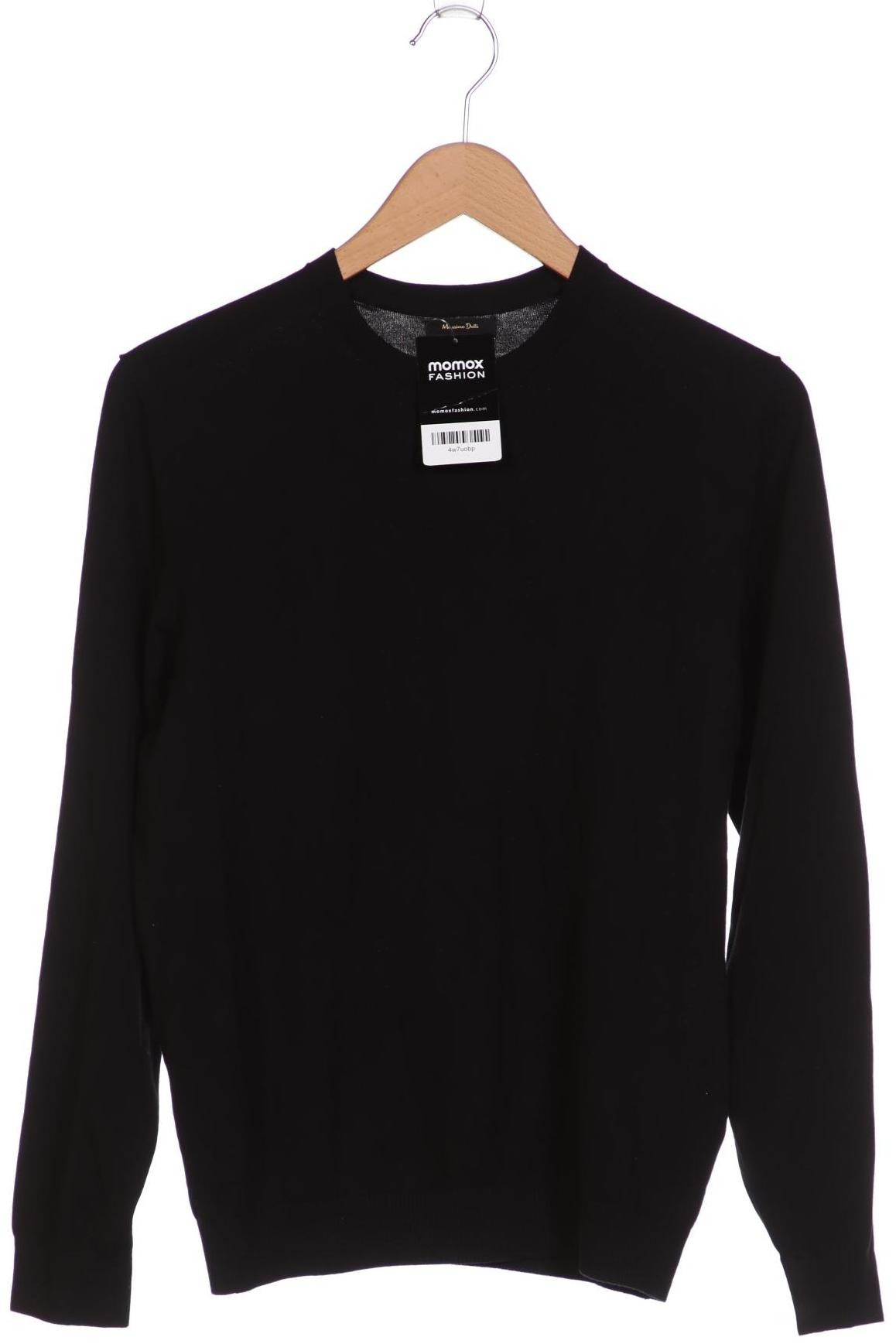 

Massimo Dutti Herren Pullover, schwarz