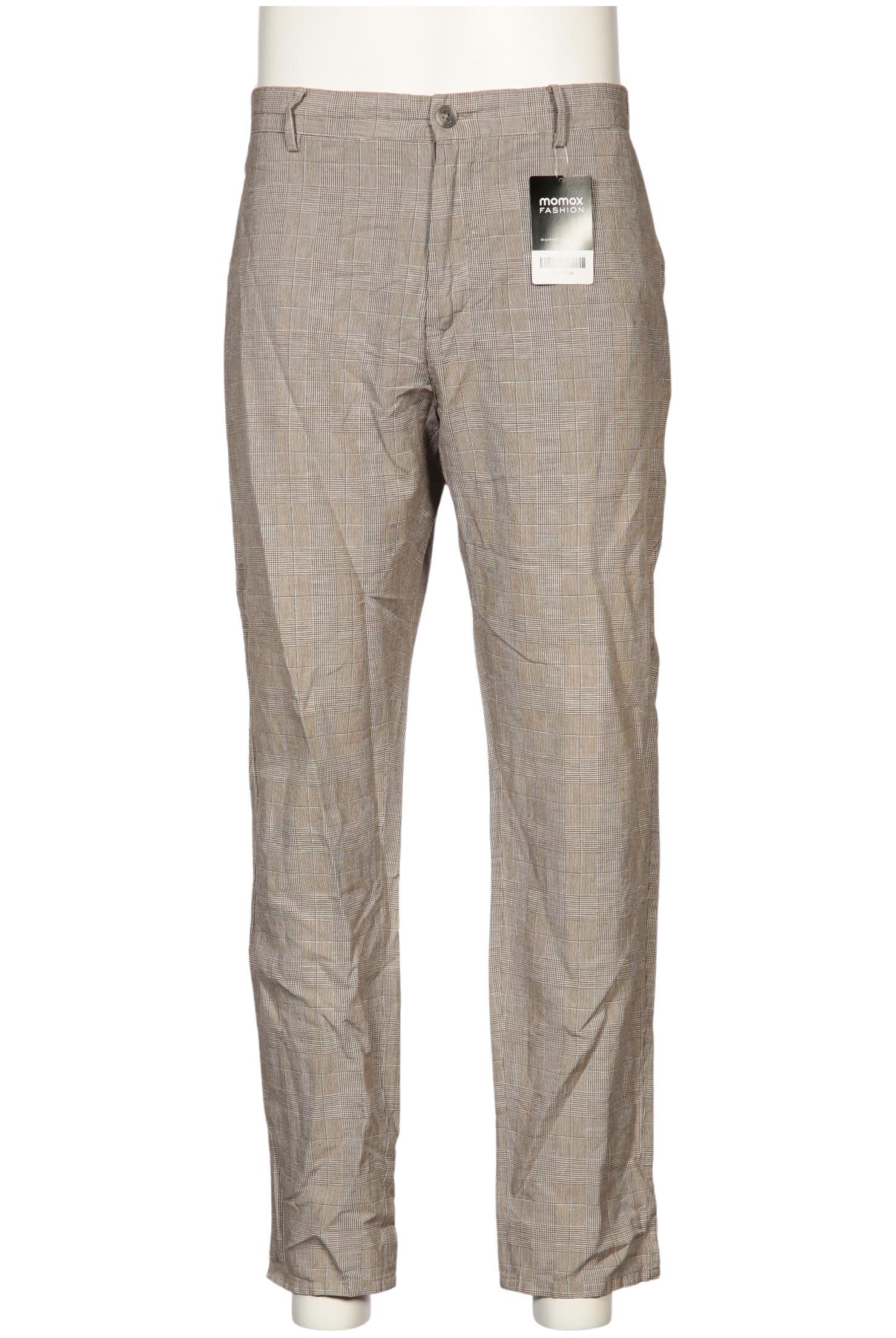 

Massimo Dutti Herren Stoffhose, beige, Gr. 46