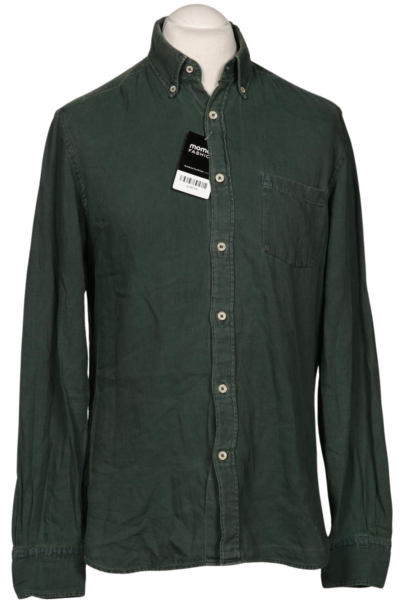 

Massimo Dutti Herren Hemd, grün, Gr. 48