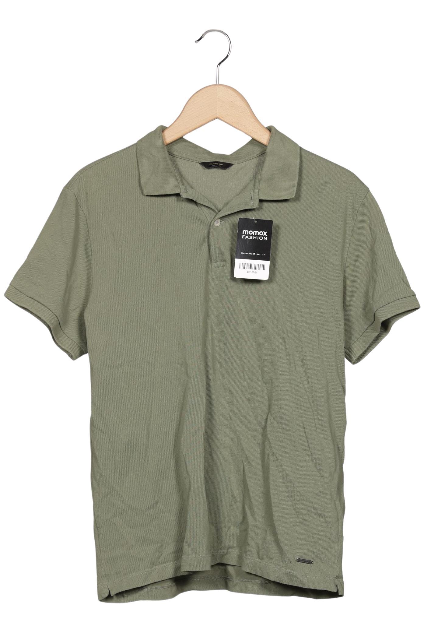 

Massimo Dutti Herren Poloshirt, grün, Gr. 48