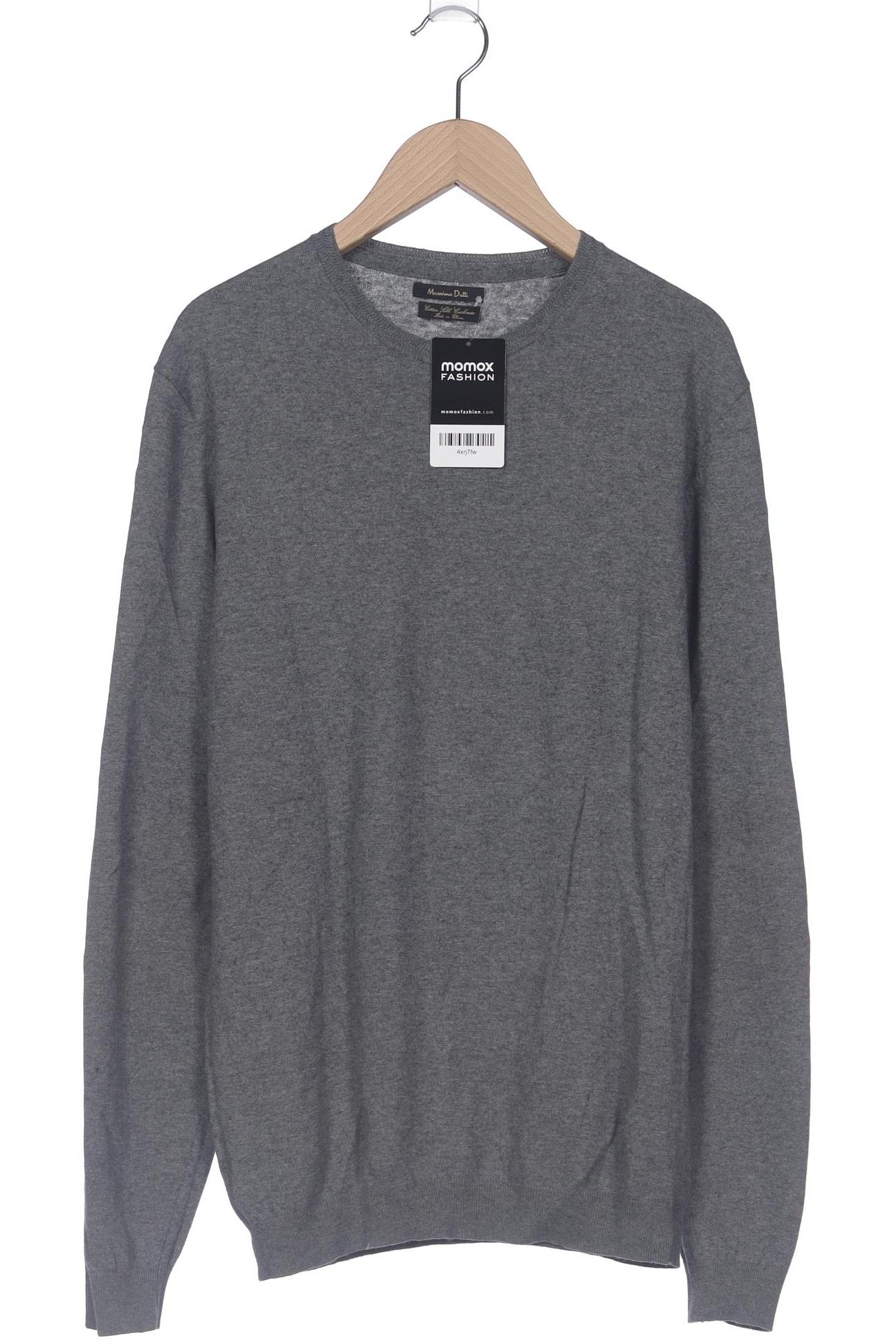 

Massimo Dutti Herren Pullover, grau, Gr. 48