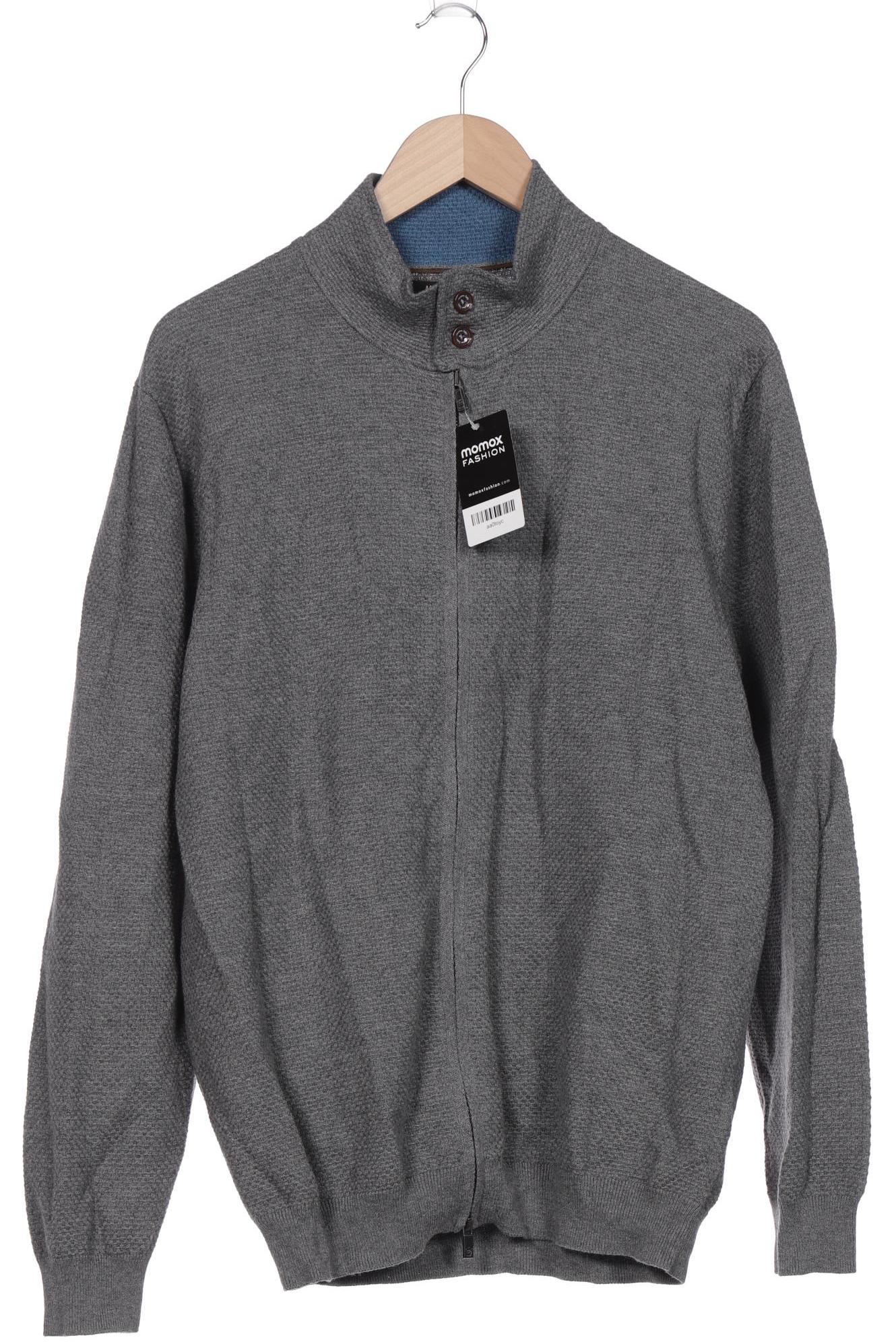 

Massimo Dutti Herren Strickjacke, grau, Gr. 56