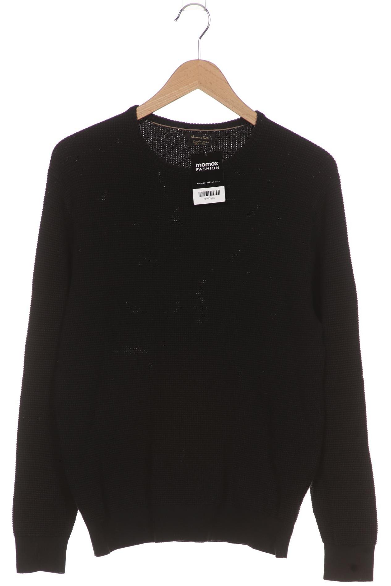 

Massimo Dutti Herren Pullover, schwarz, Gr. 54