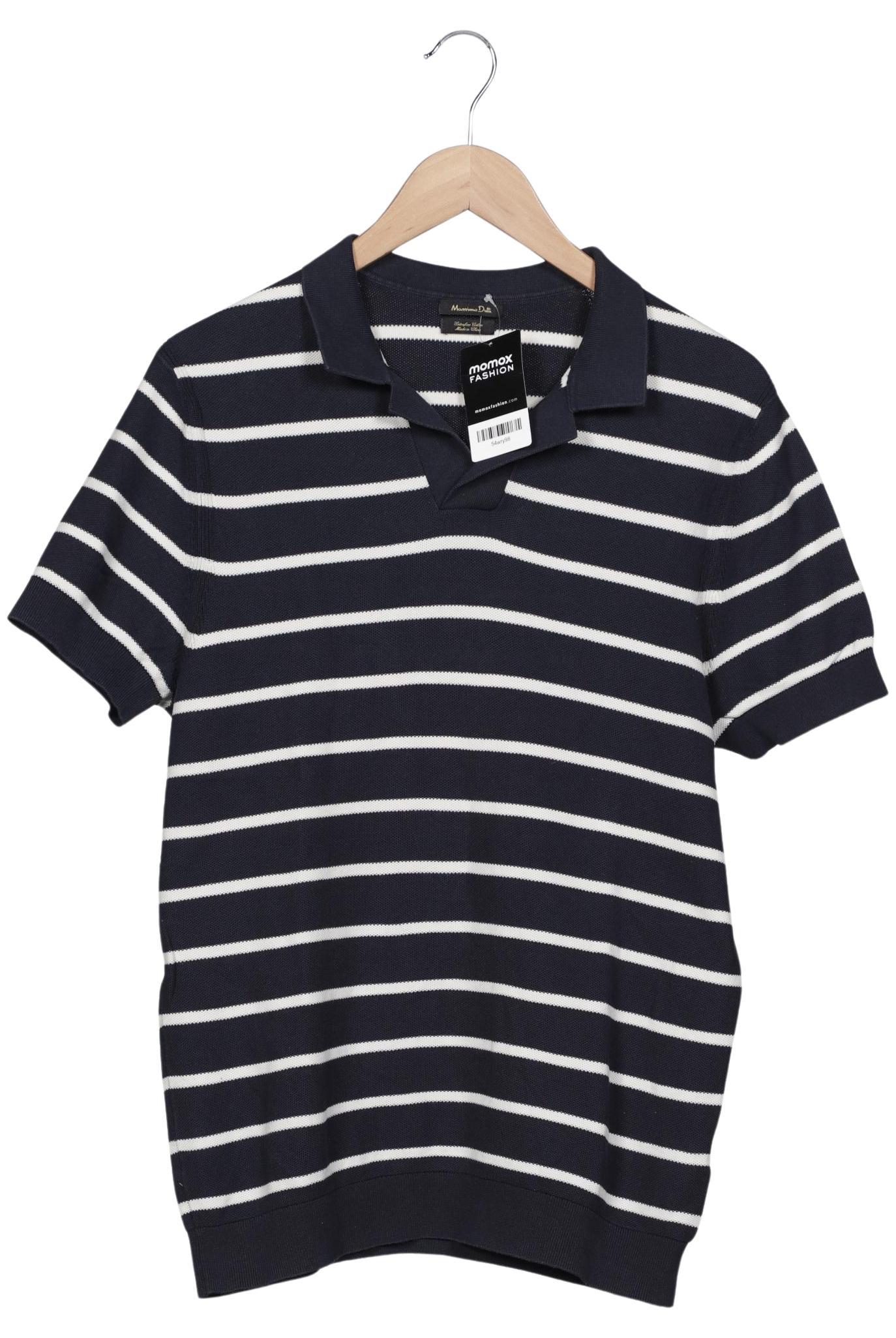 

Massimo Dutti Herren Poloshirt, marineblau, Gr. 52