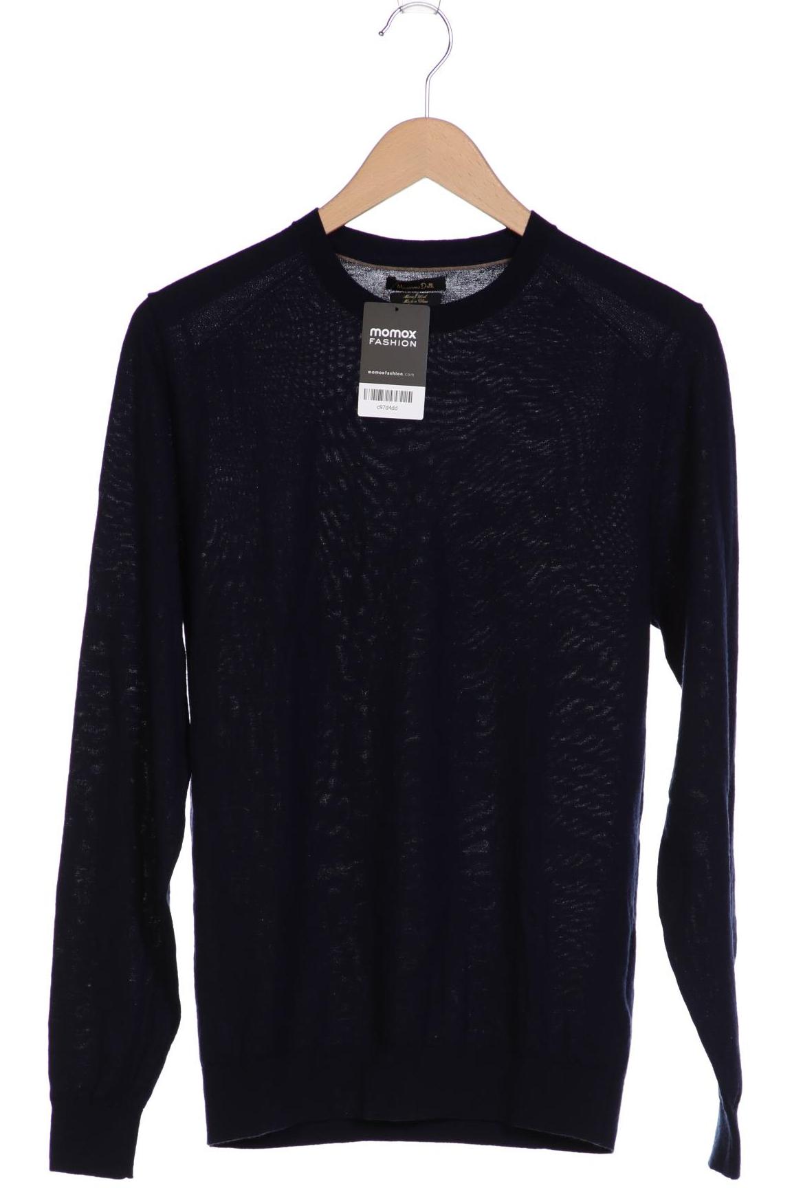 

Massimo Dutti Herren Pullover, marineblau, Gr. 52