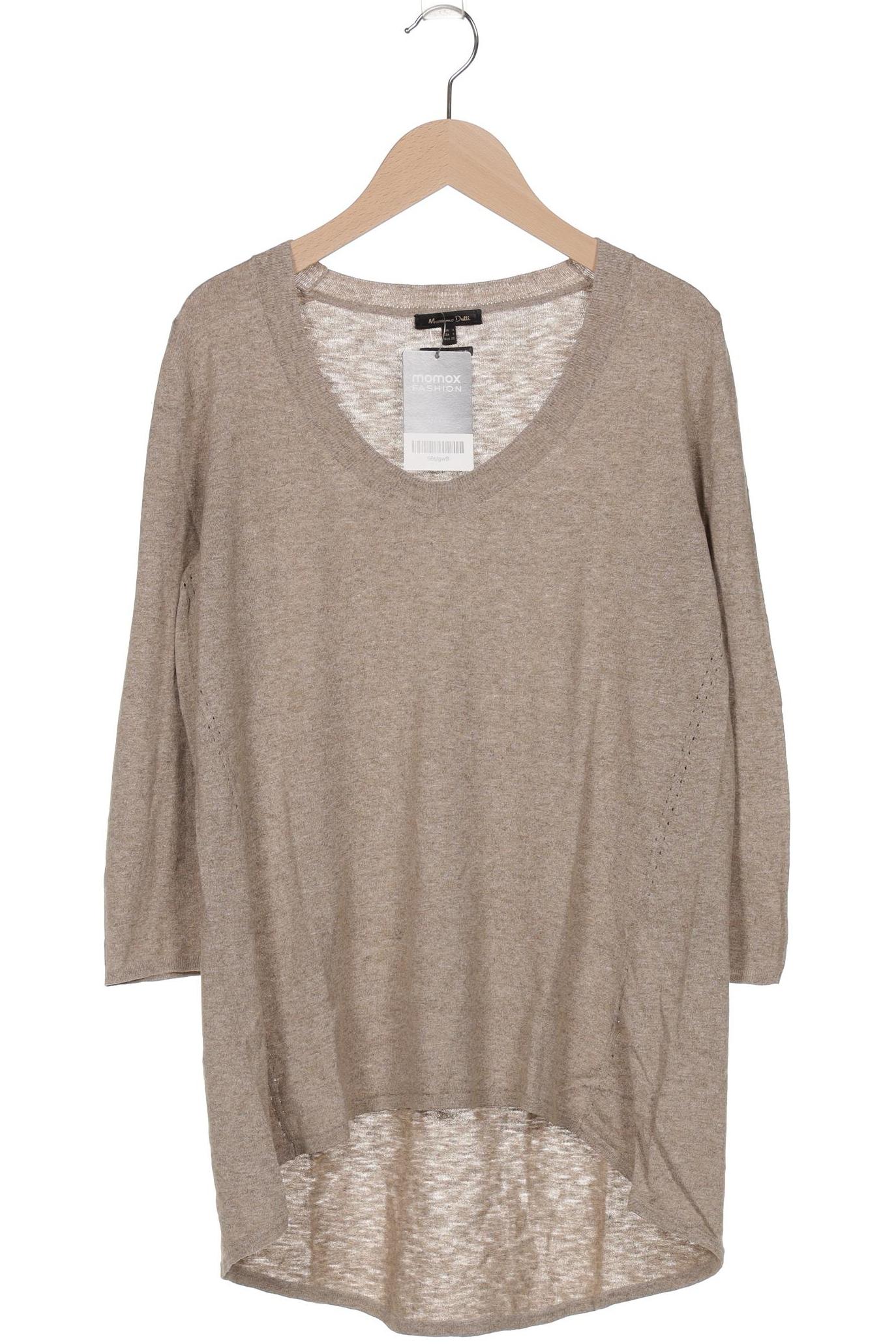 

Massimo Dutti Herren Pullover, beige, Gr. 46