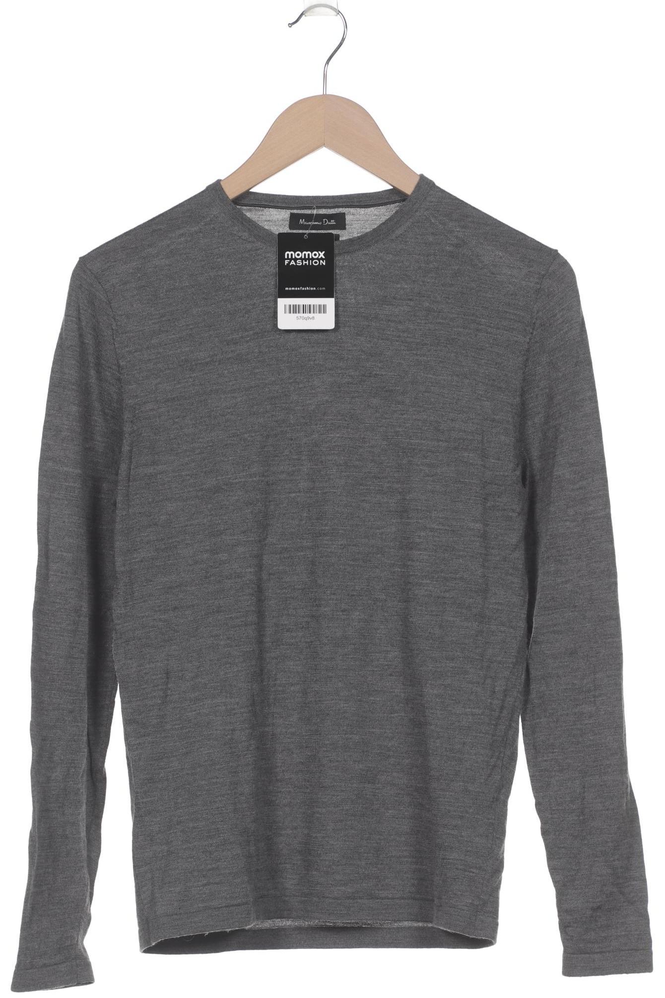 

Massimo Dutti Herren Pullover, grau, Gr. 48