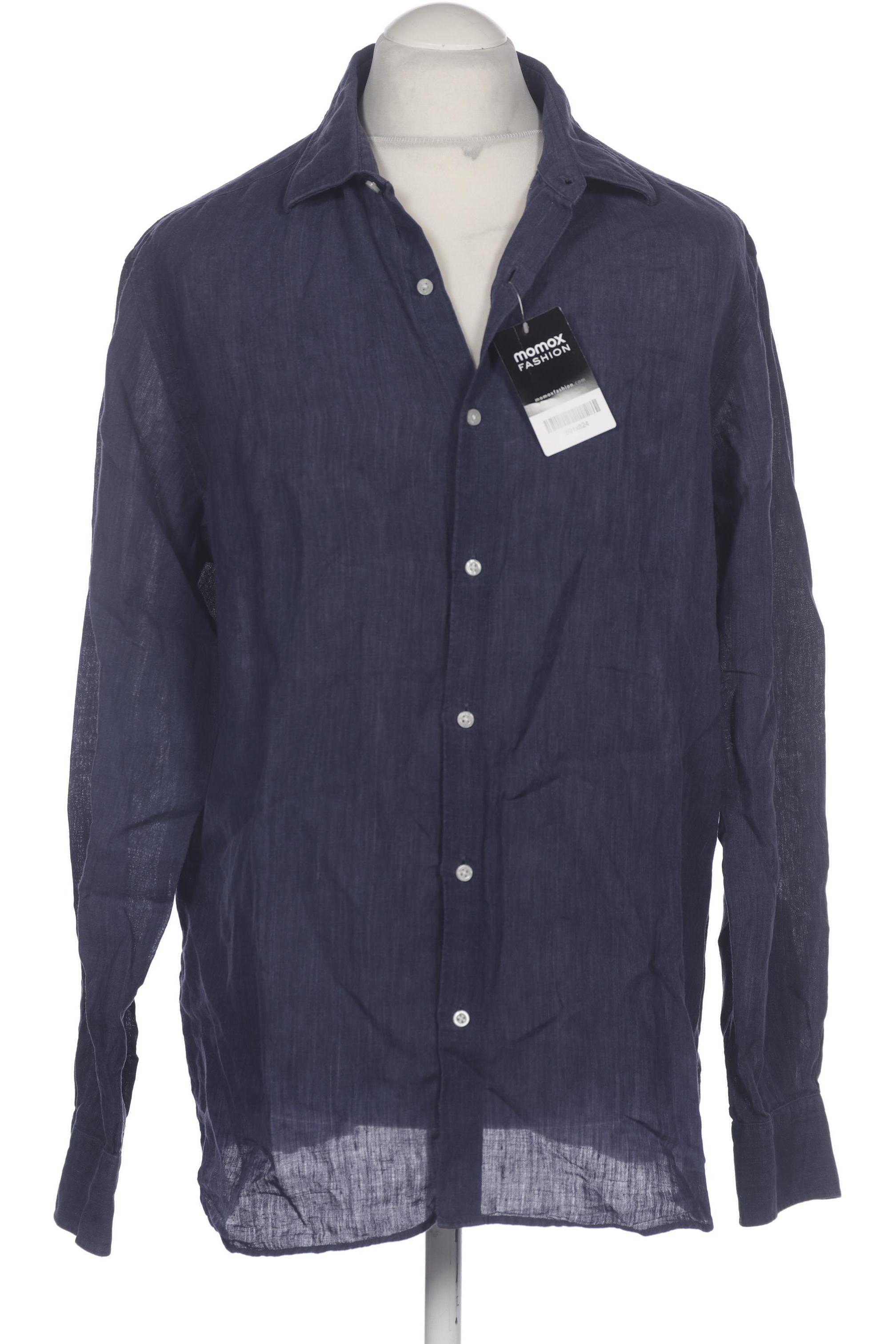 

Massimo Dutti Herren Hemd, marineblau, Gr. 54