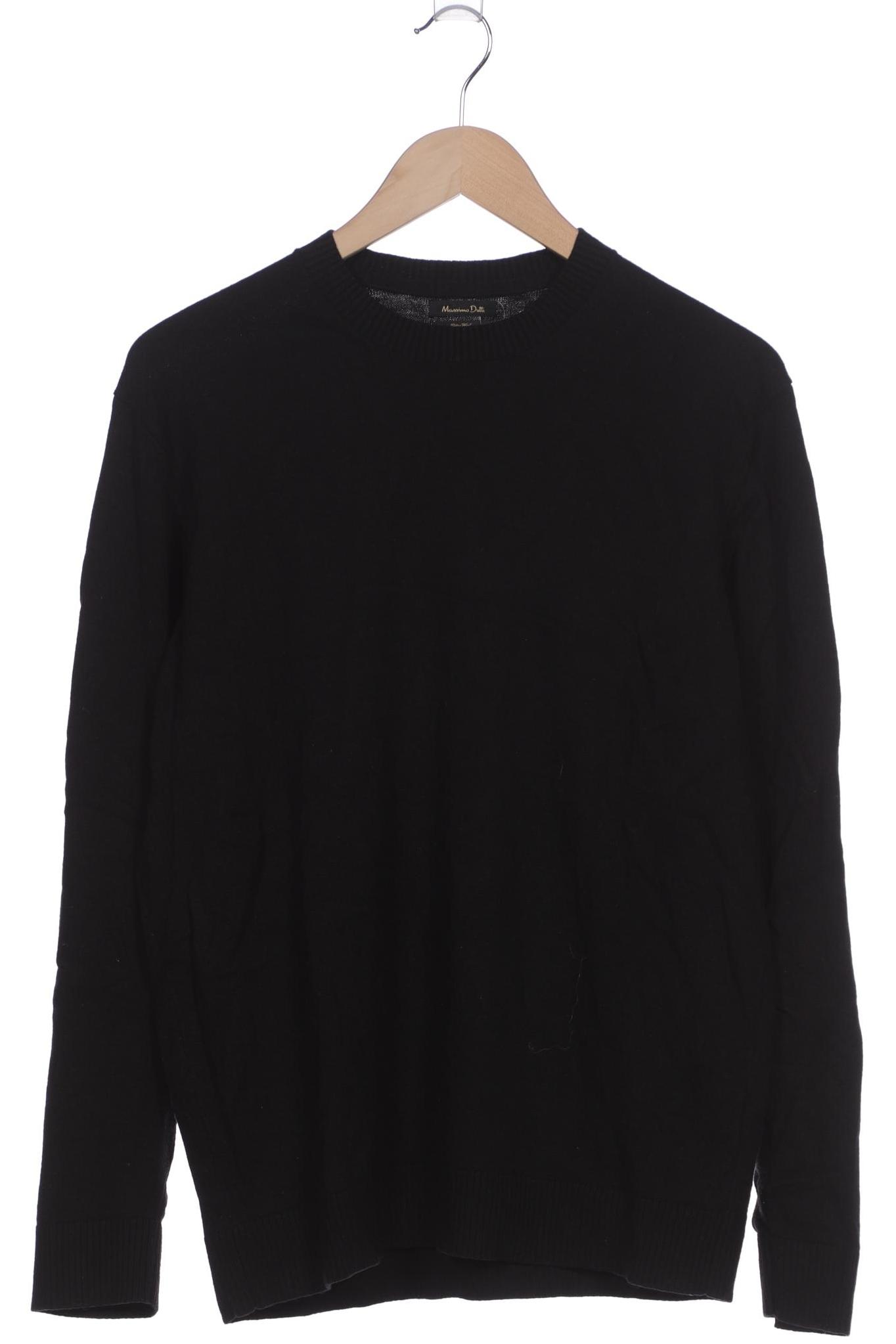 

Massimo Dutti Herren Pullover, schwarz, Gr. 54