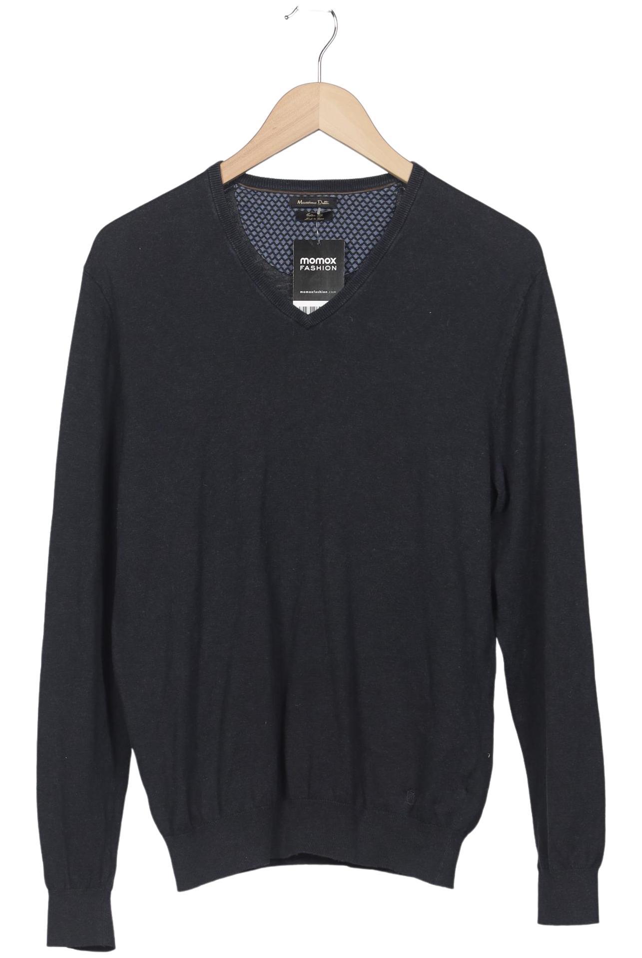 

Massimo Dutti Herren Pullover, marineblau, Gr. 54