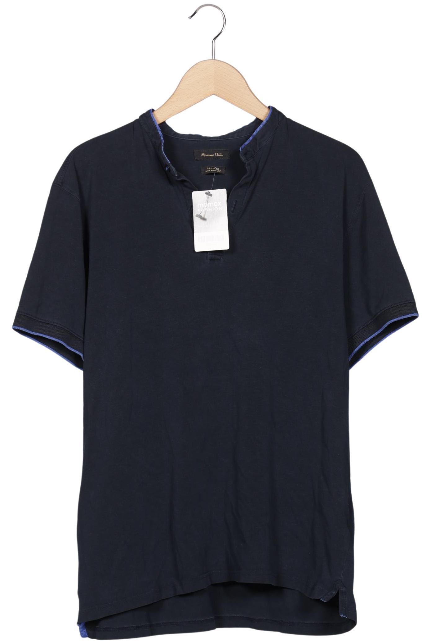 

Massimo Dutti Herren Poloshirt, marineblau, Gr. 54