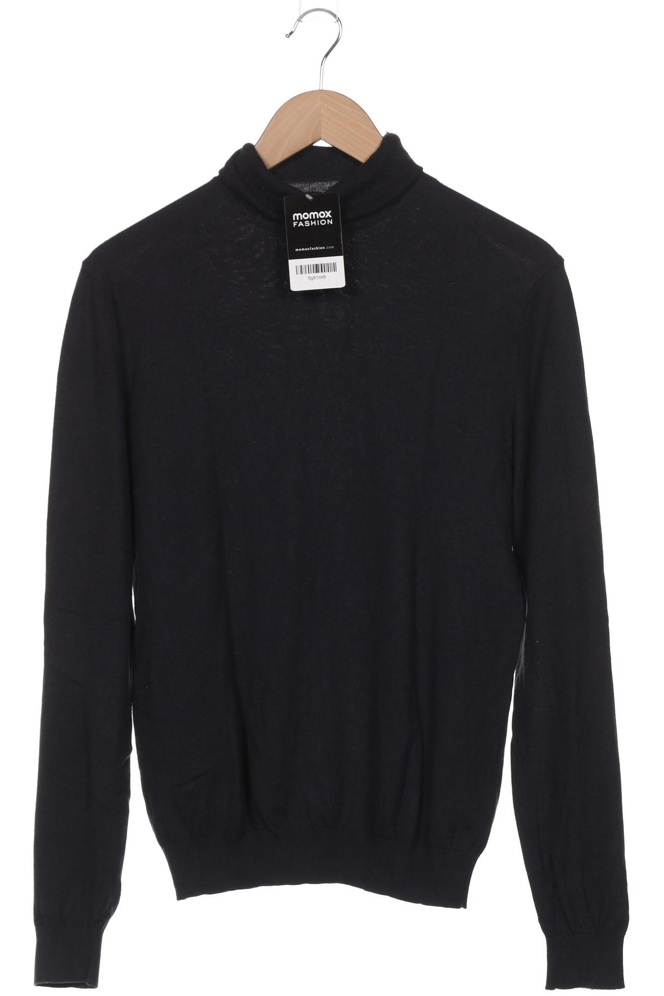 

Massimo Dutti Herren Pullover, marineblau, Gr. 48