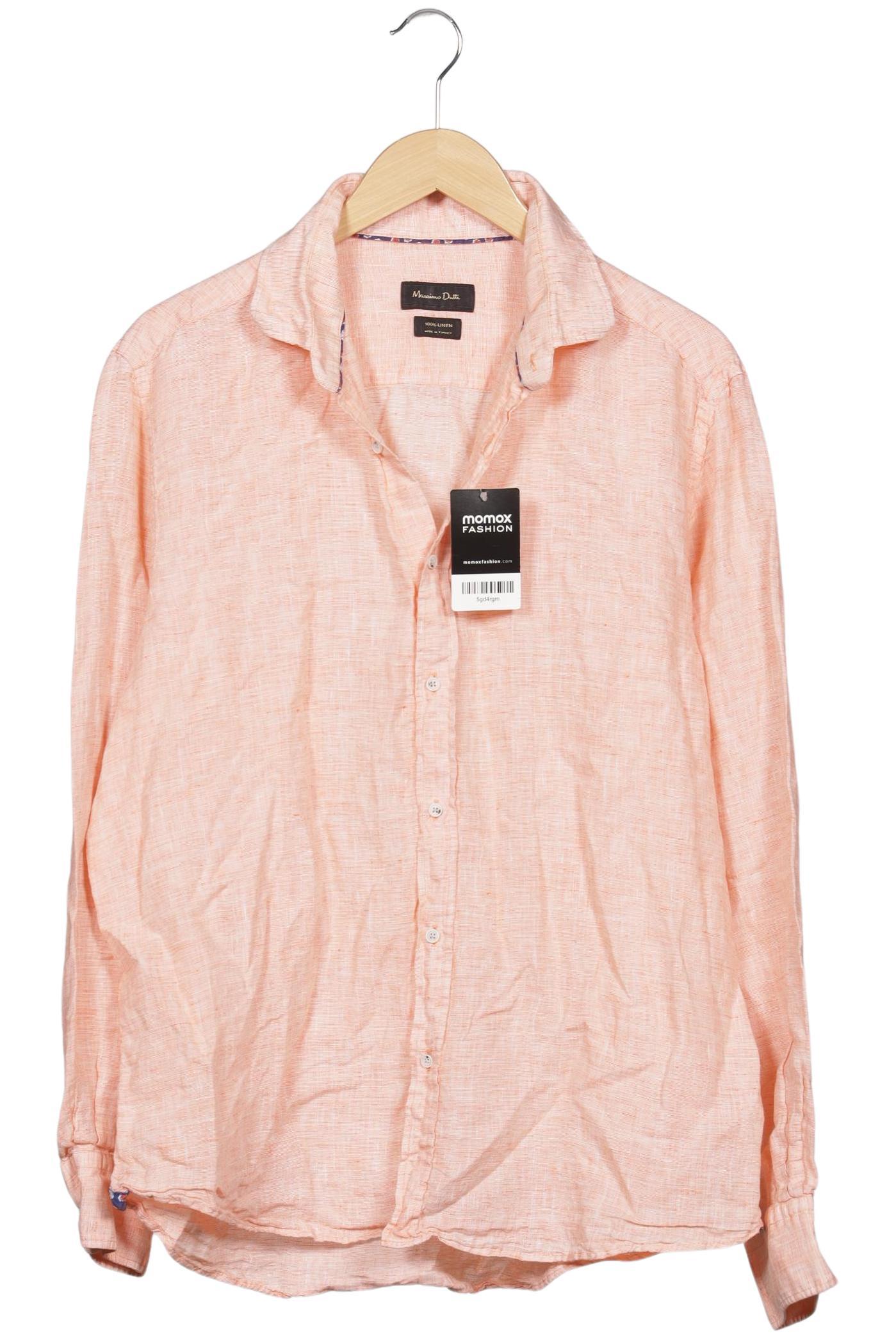 

Massimo Dutti Herren Hemd, pink, Gr. 56