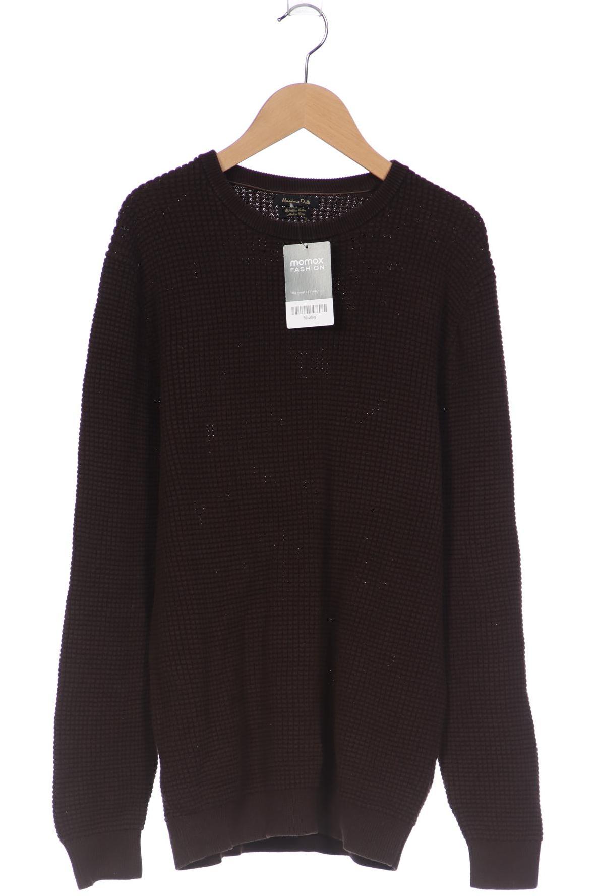 

Massimo Dutti Herren Pullover, braun, Gr. 52