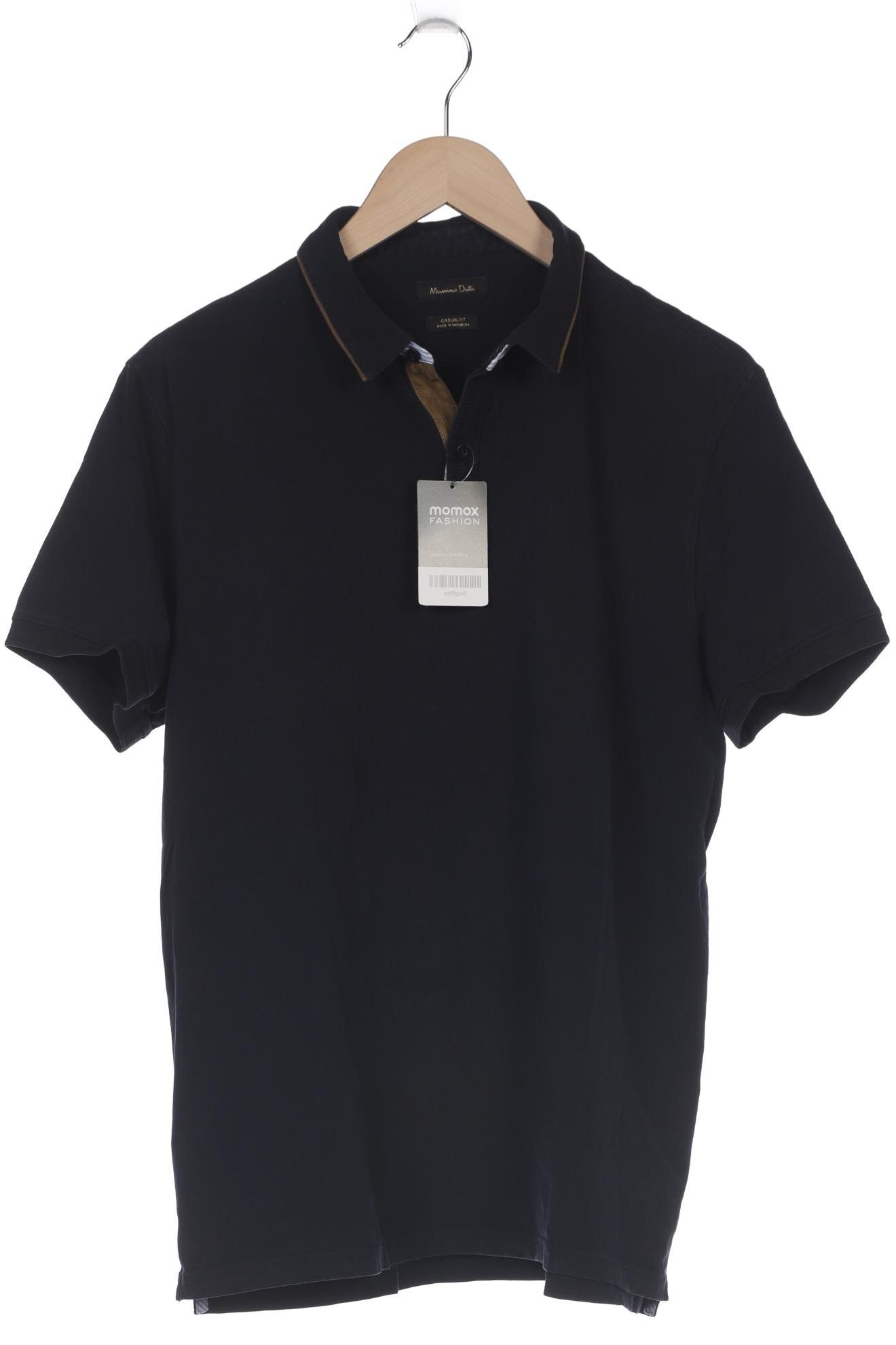 

Massimo Dutti Herren Poloshirt, marineblau, Gr. 54