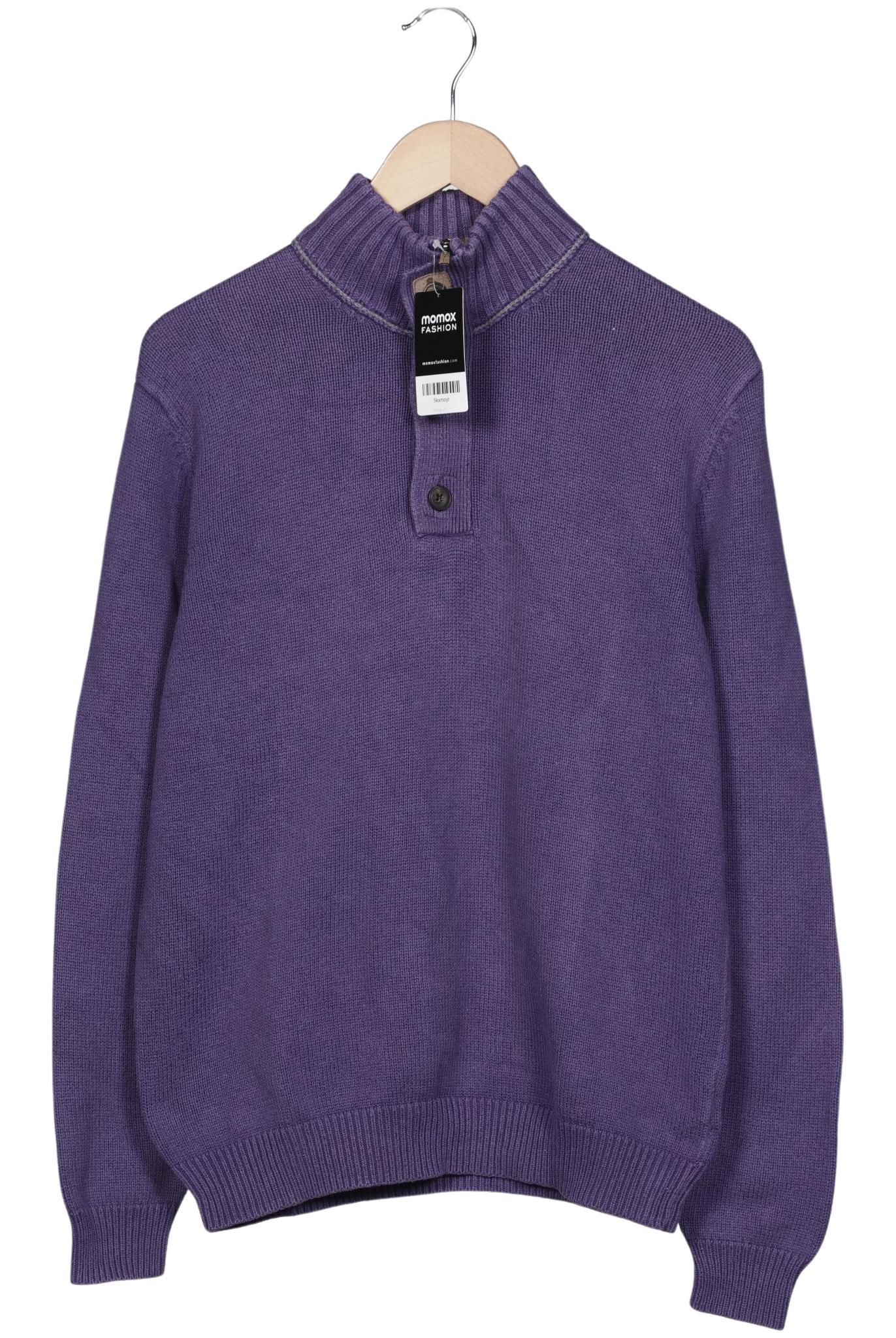 

Massimo Dutti Herren Pullover, flieder, Gr. 52