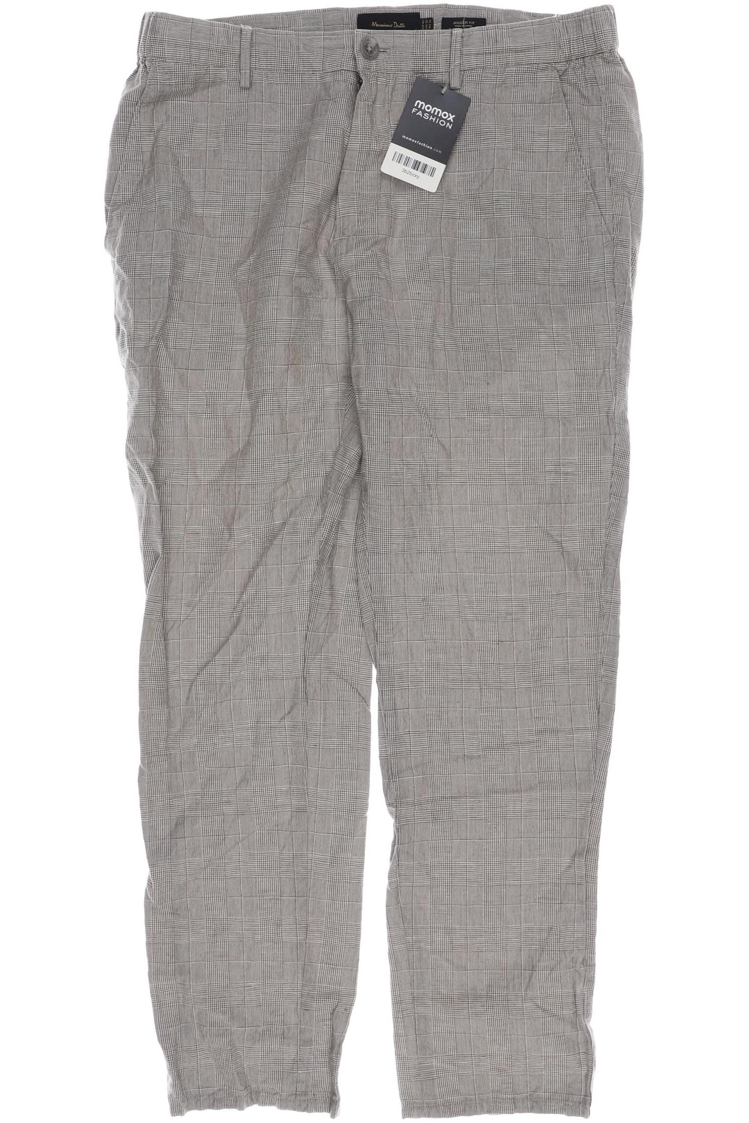

Massimo Dutti Herren Stoffhose, grau