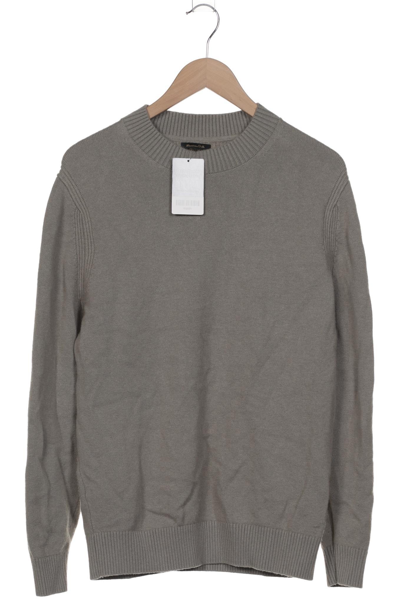 

Massimo Dutti Herren Pullover, grün, Gr. 52