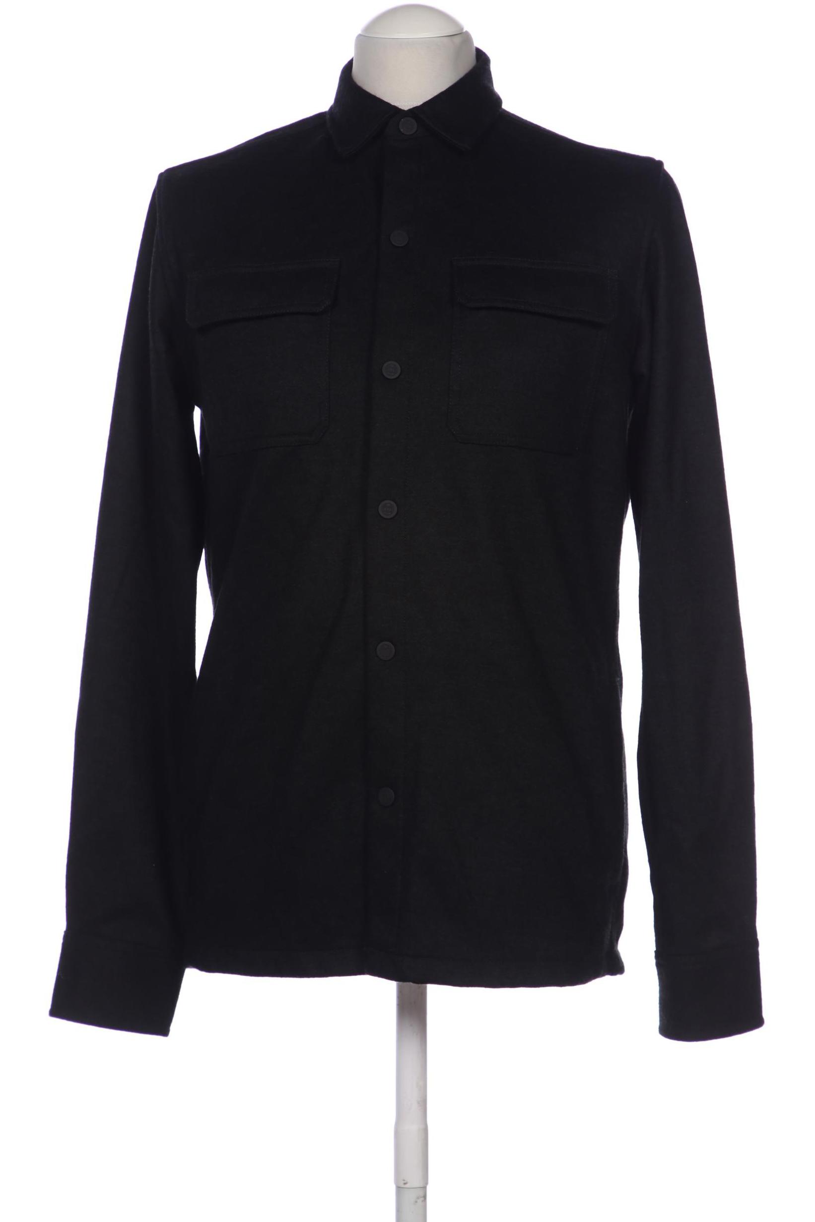 

Massimo Dutti Herren Hemd, schwarz, Gr. 46