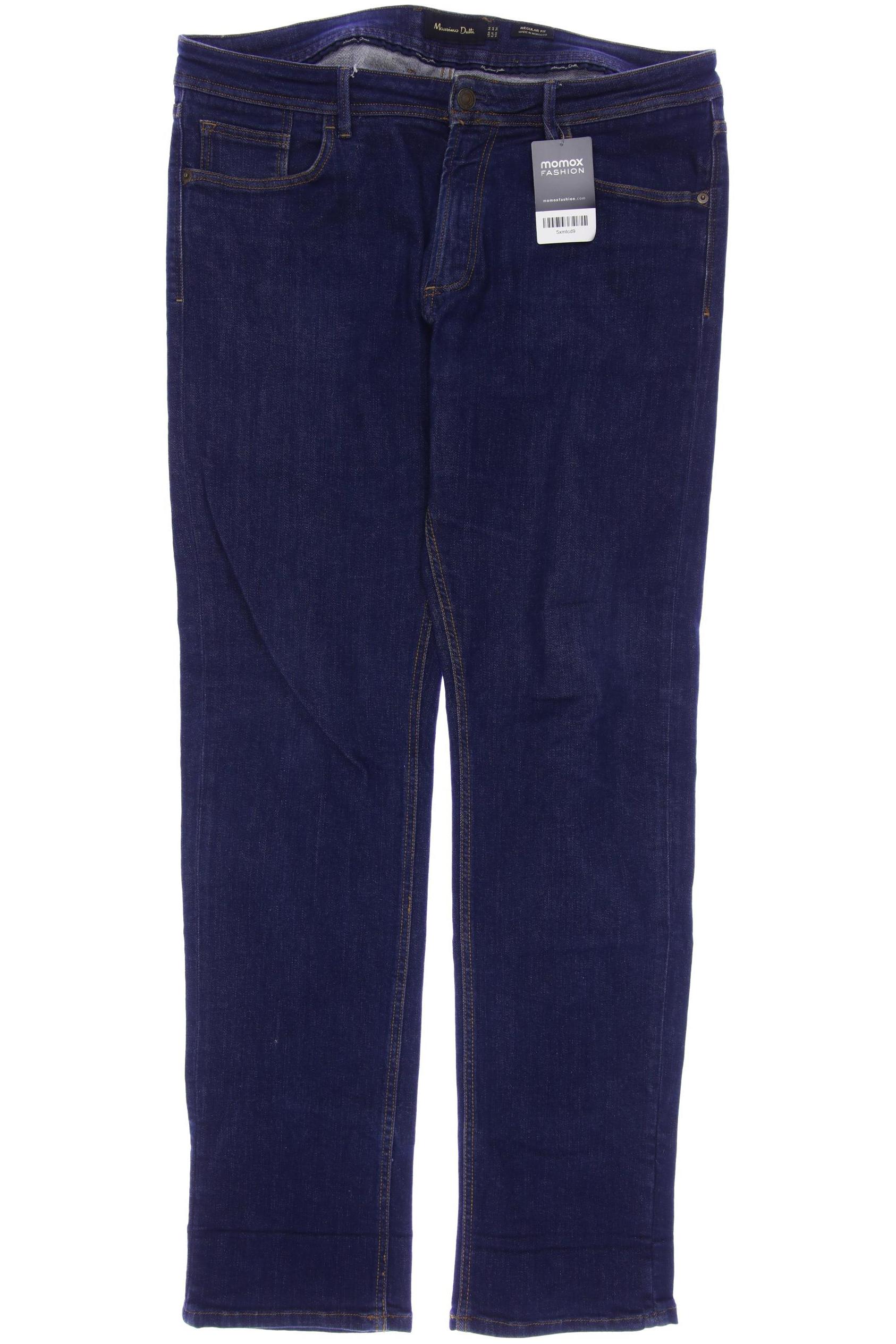 

Massimo Dutti Herren Jeans, marineblau