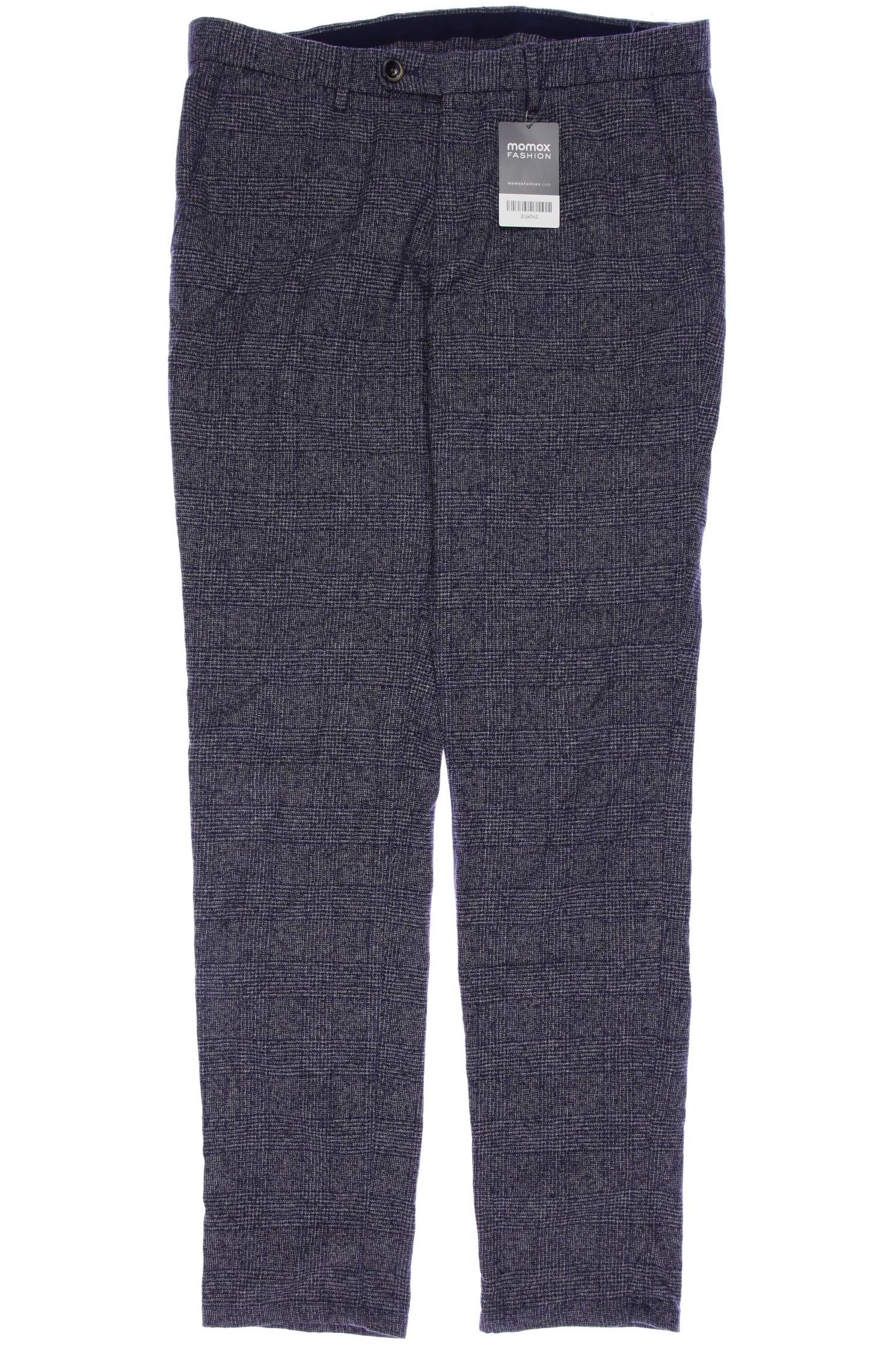 

Massimo Dutti Herren Stoffhose, marineblau