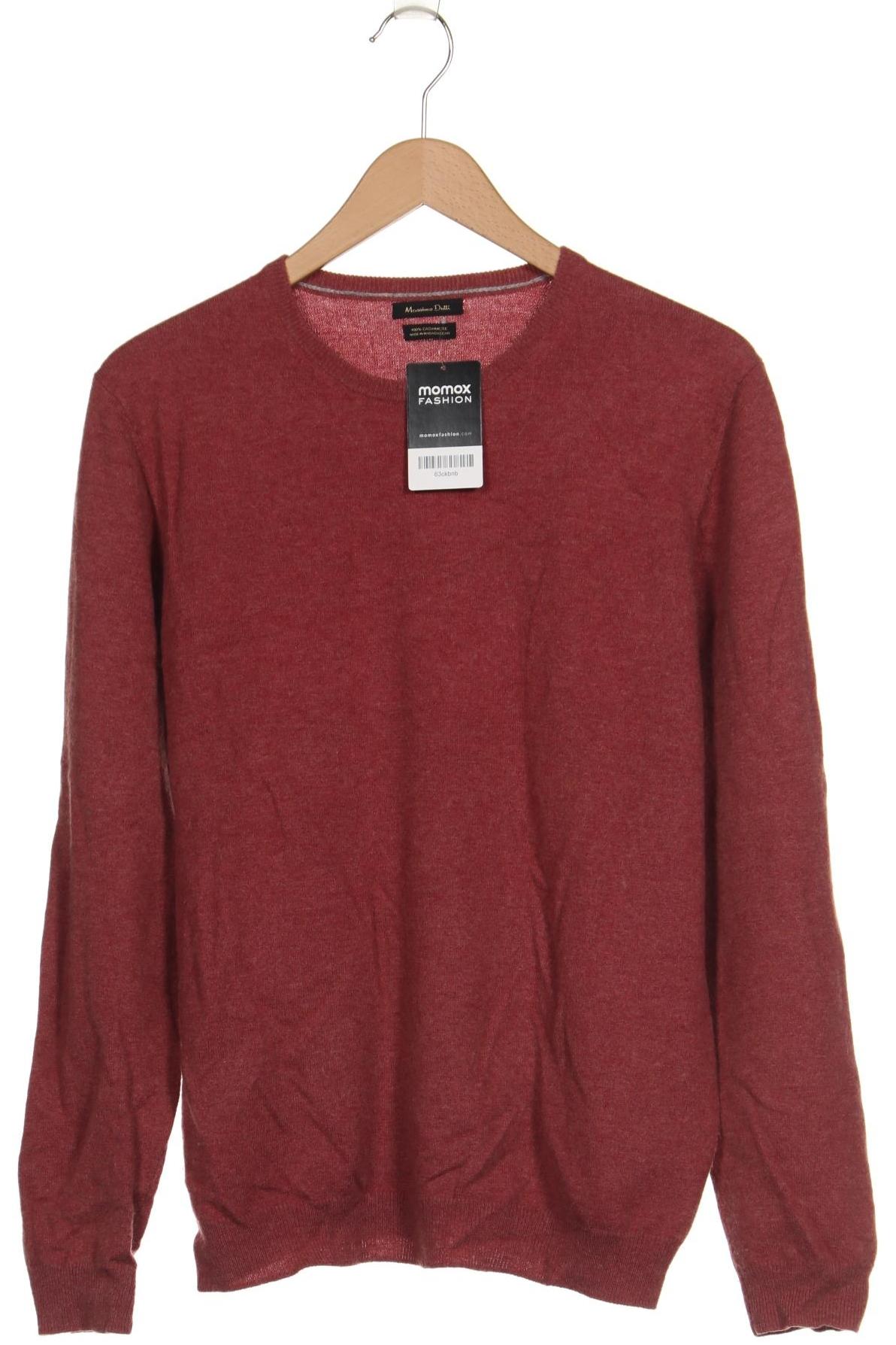 

Massimo Dutti Herren Pullover, bordeaux, Gr. 52