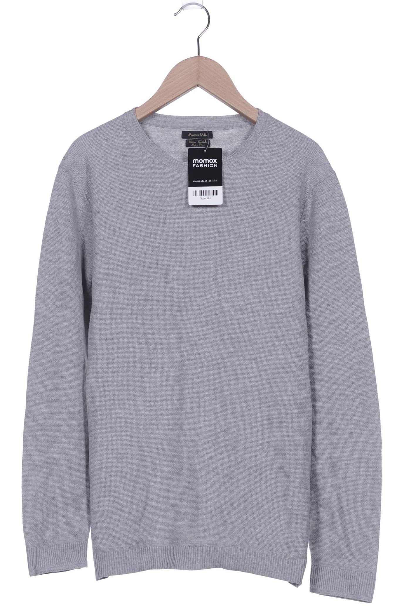 

Massimo Dutti Herren Pullover, grau, Gr. 48