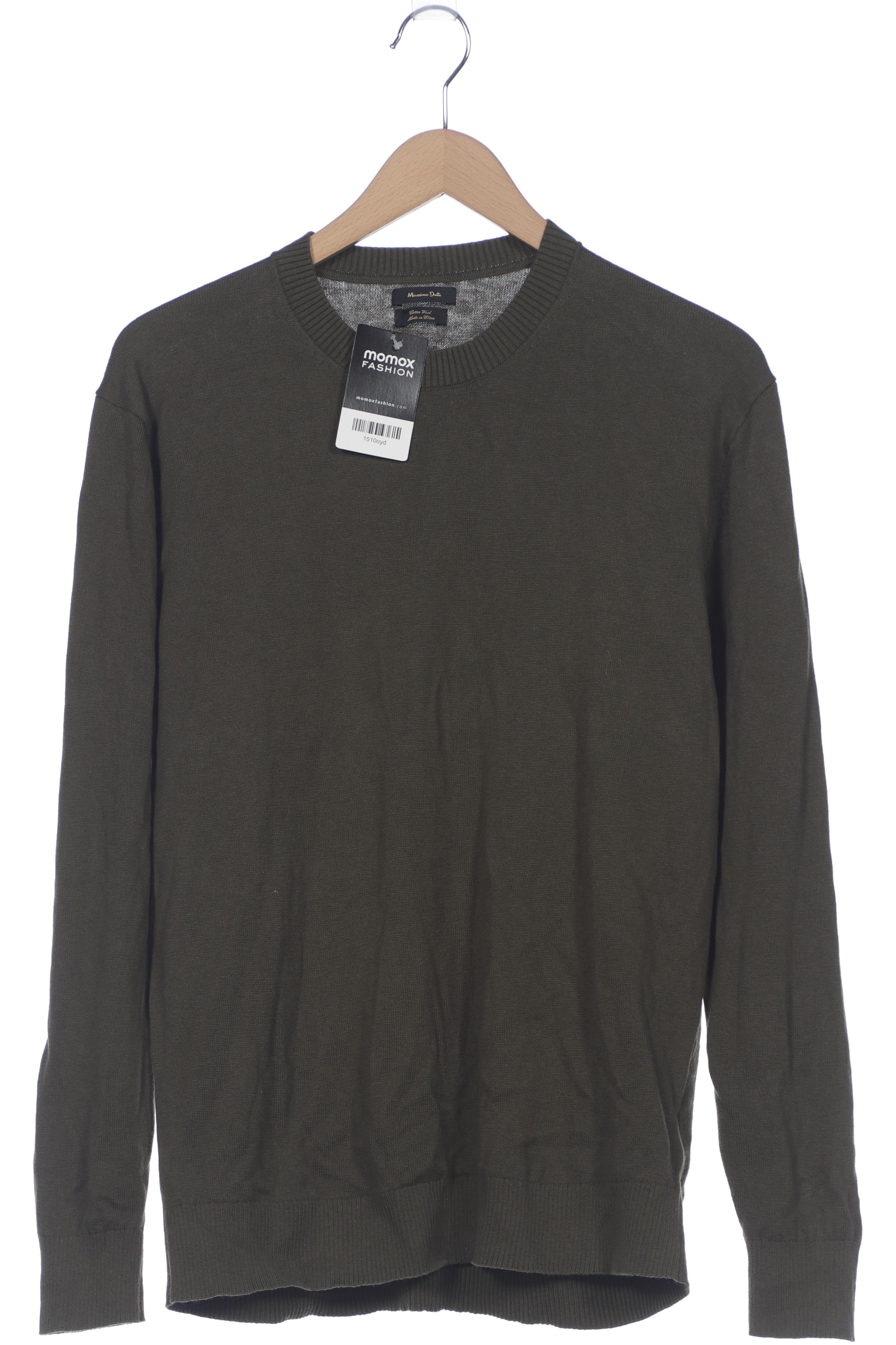 

Massimo Dutti Herren Pullover, grün, Gr. 54