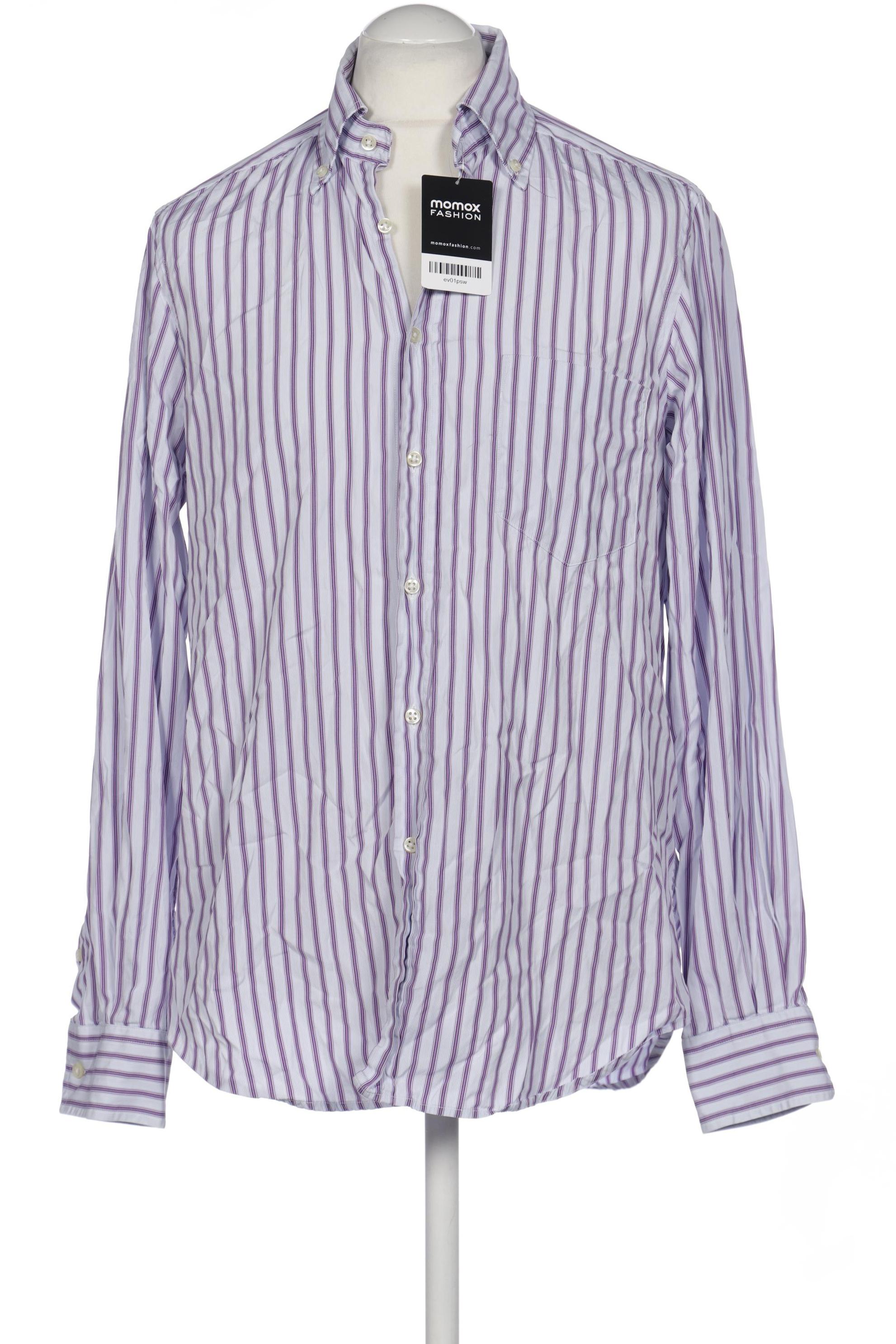 

Massimo Dutti Herren Hemd, flieder, Gr. 52