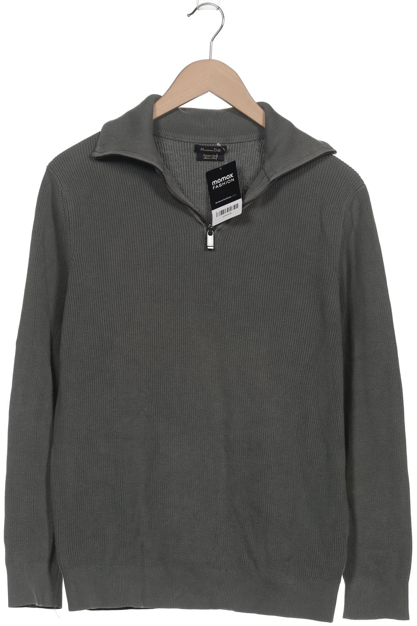 

Massimo Dutti Herren Pullover, grün, Gr. 52