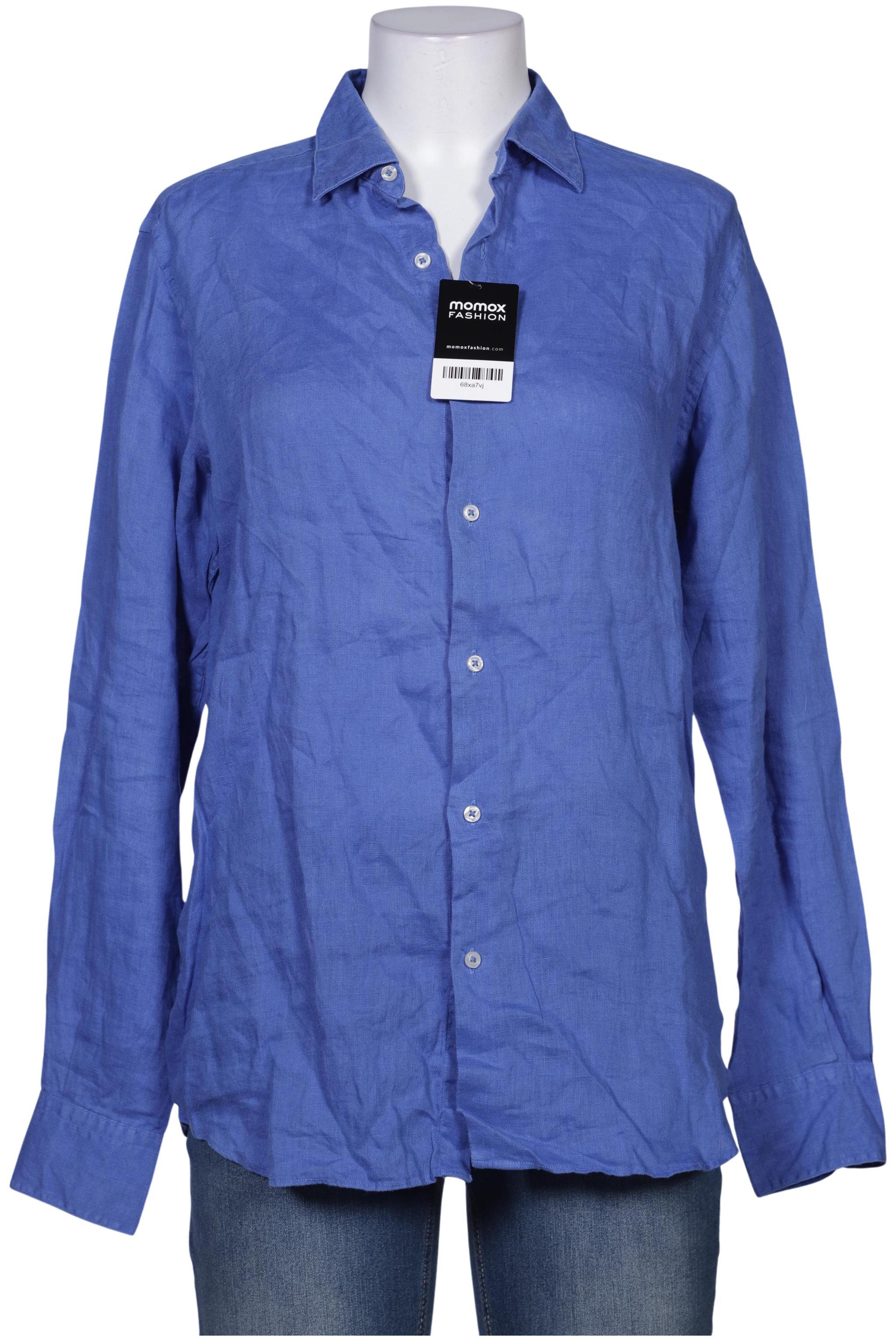 

Massimo Dutti Herren Hemd, blau, Gr. 48