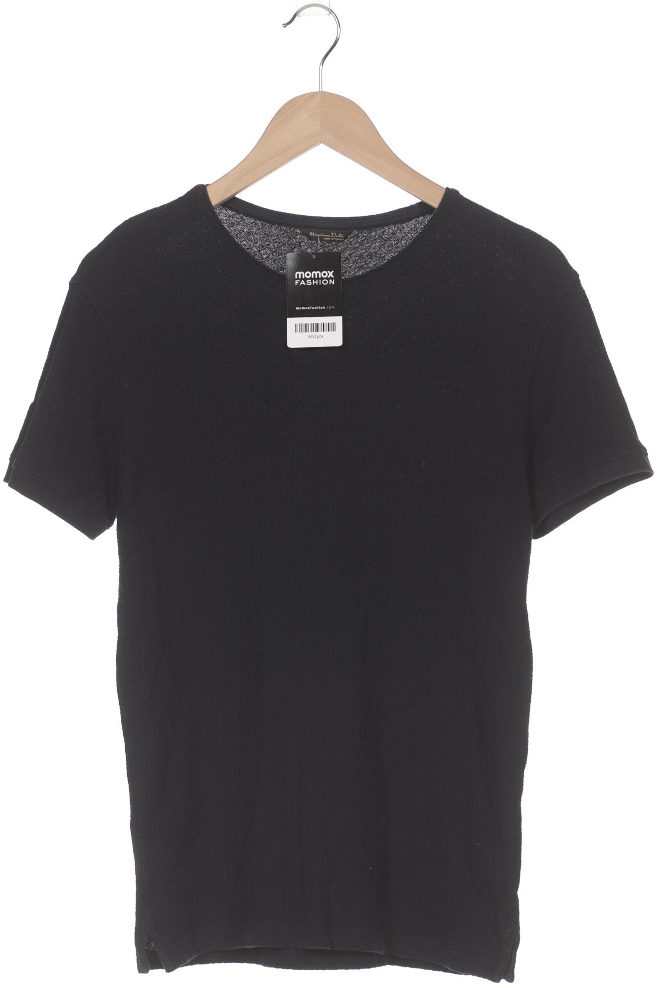 Thumbnail - Massimo Dutti Herren T-Shirt, marineblau, Gr. 48