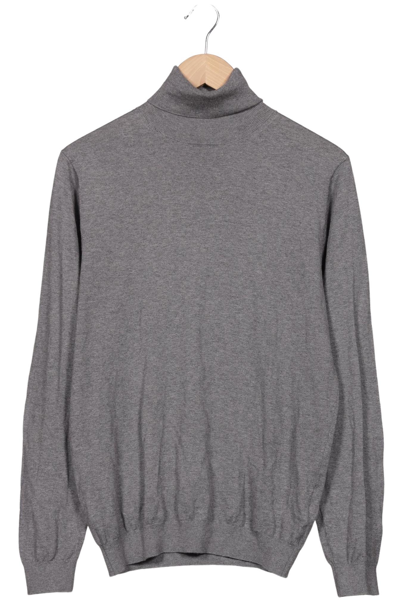 

Massimo Dutti Herren Pullover, grau, Gr. 48