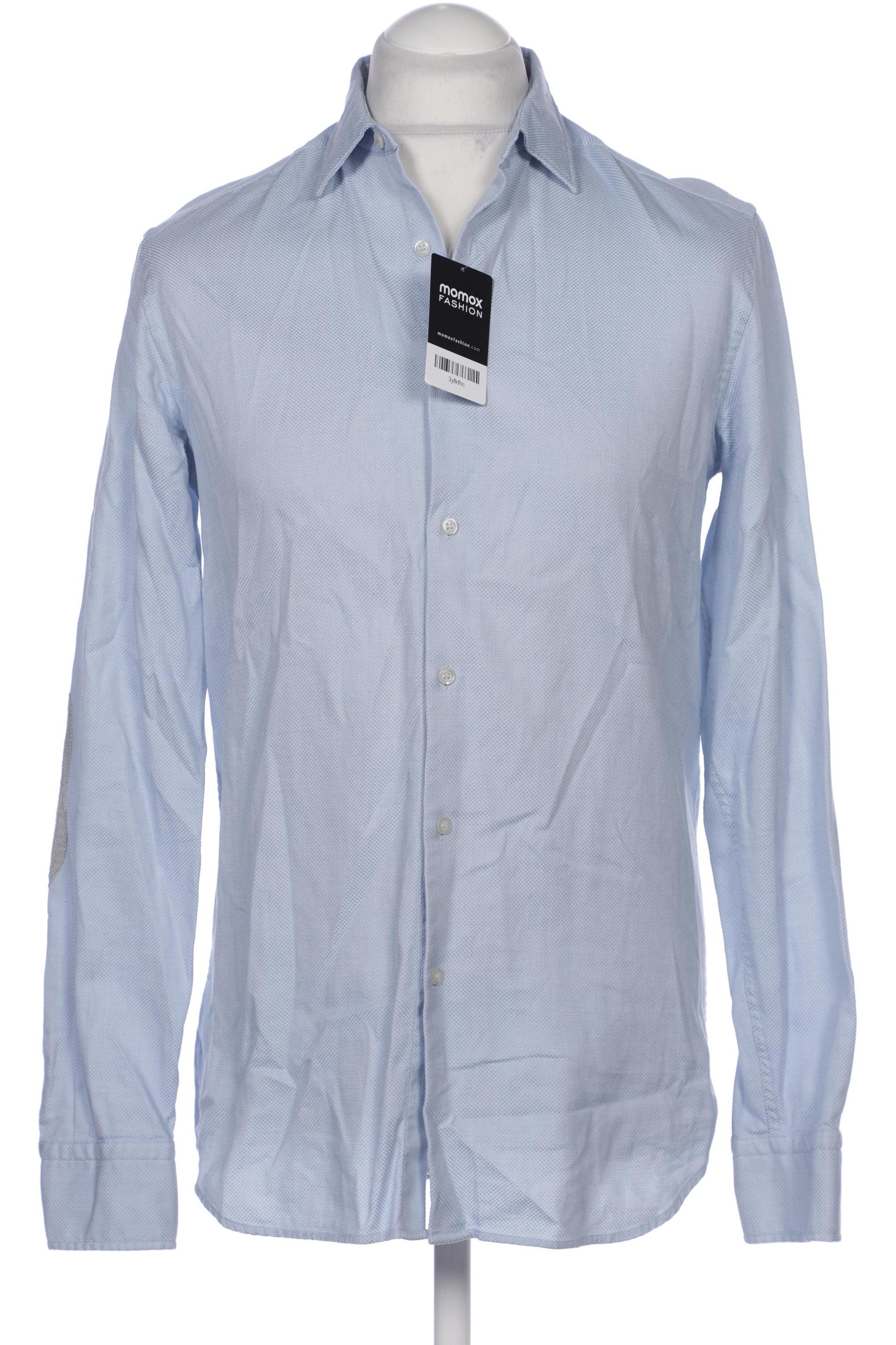 

Massimo Dutti Herren Hemd, hellblau, Gr. 48
