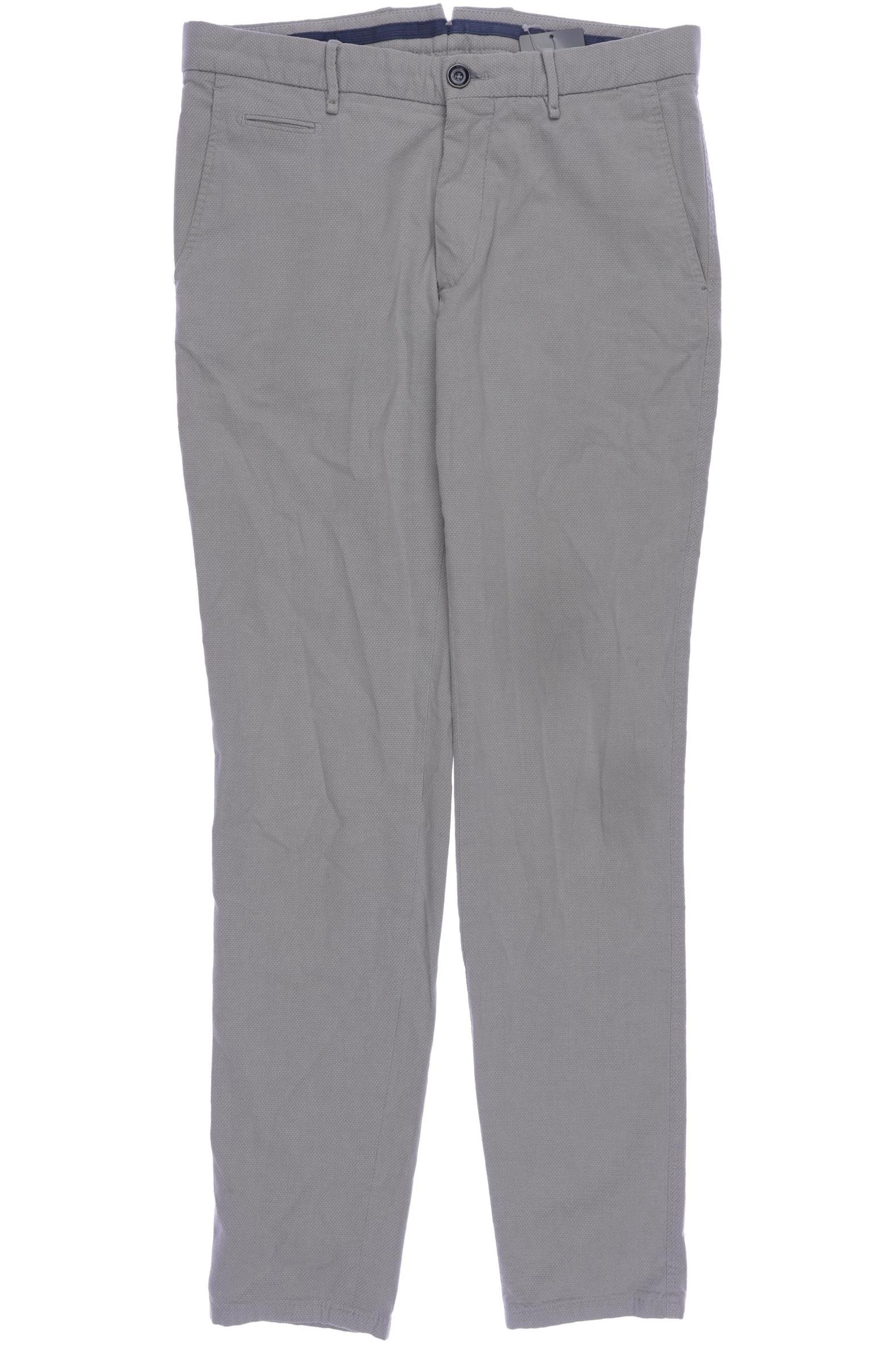 

Massimo Dutti Herren Stoffhose, grau, Gr. 48