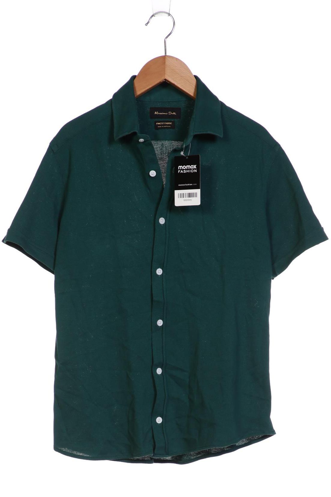 

Massimo Dutti Herren Poloshirt, grün, Gr. 46